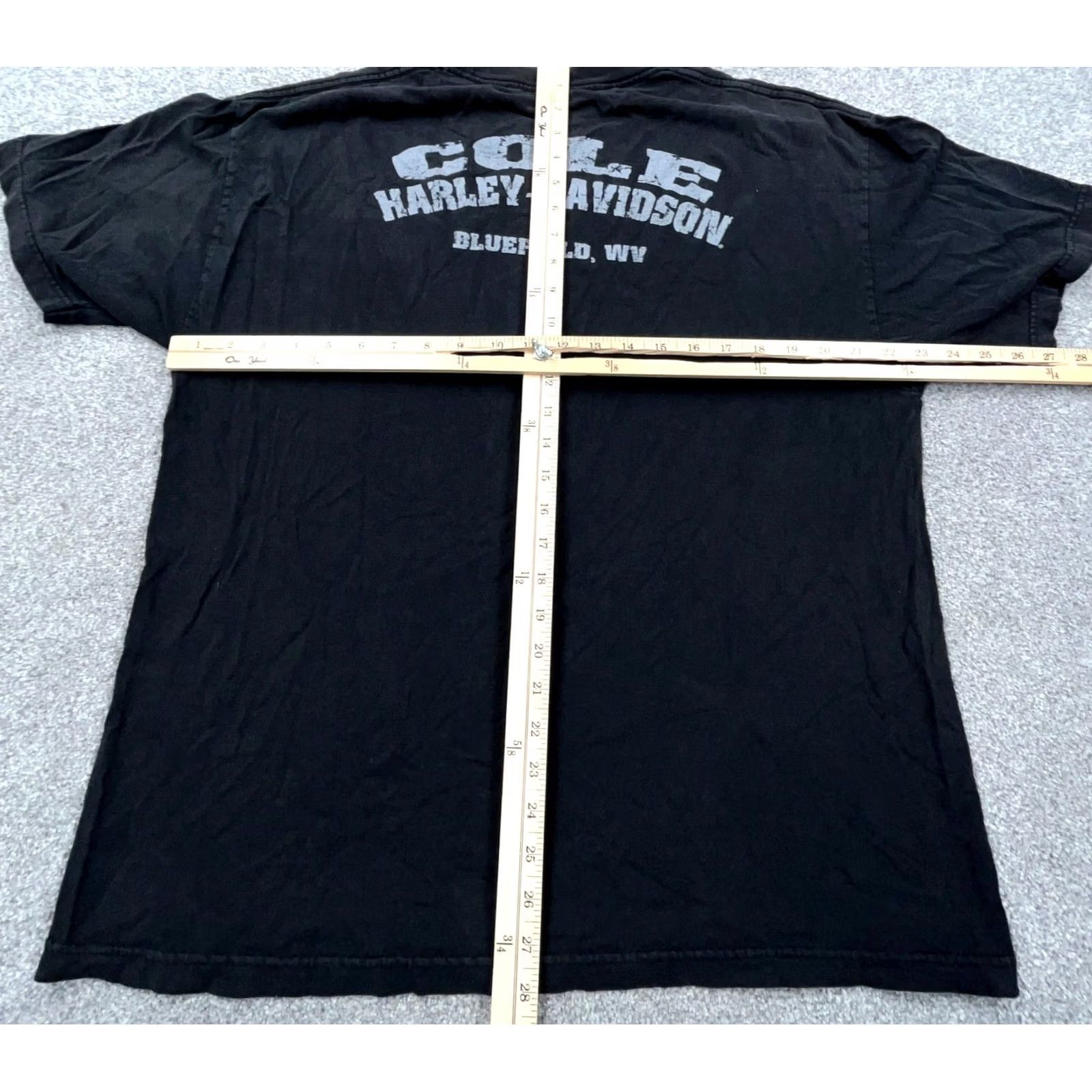 Harley Davidson VINTAGE Harley-Davidson Shirt Men XL Black Tee 90s USA Adult Biker Motorcycle Logo T-Shirt Size US XL / EU 56 / 4 - 7 Thumbnail