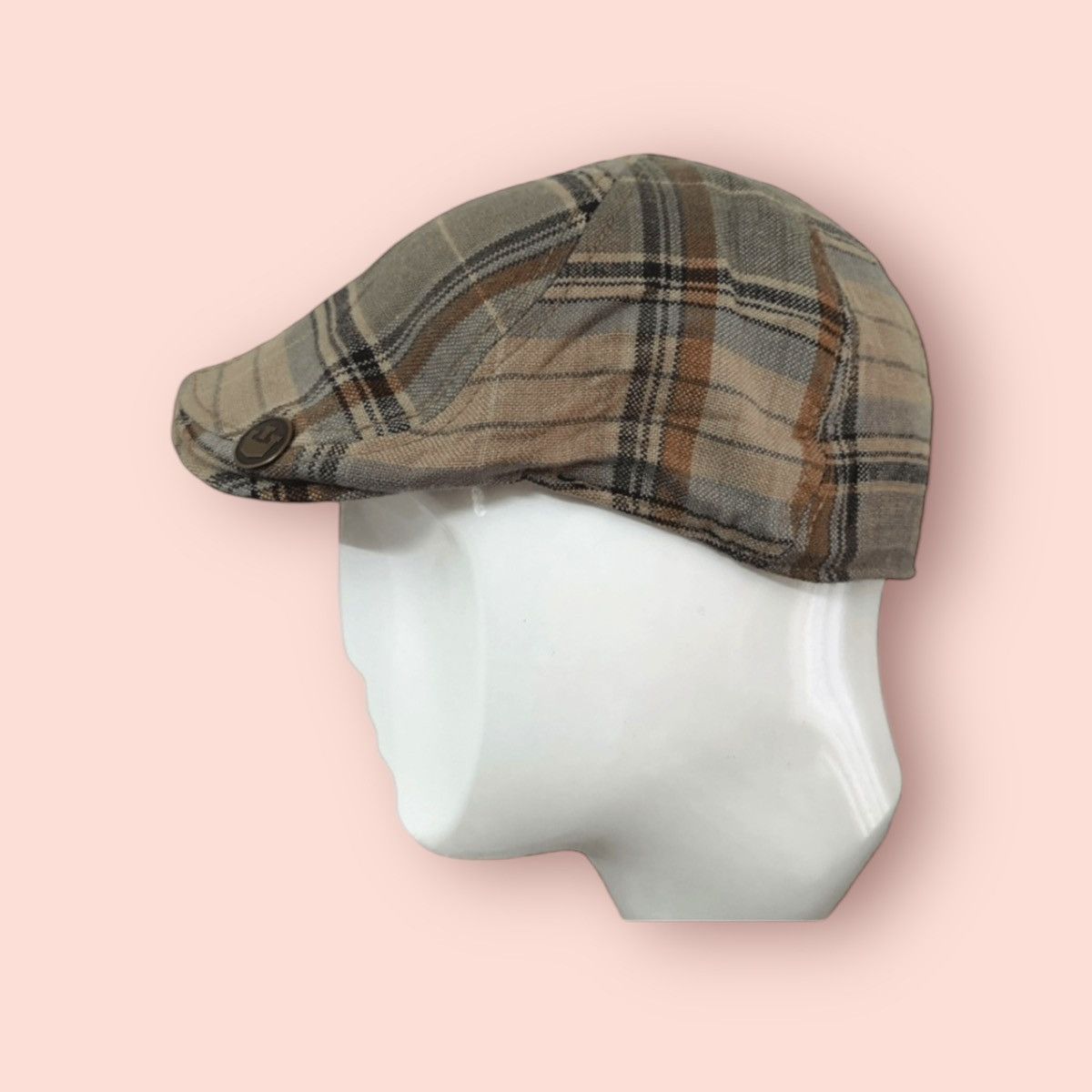 Goorin Bros. VINTAGE GOORIN BROS PLAID BARETTA /FLAT HAT Size ONE SIZE - 6 Thumbnail