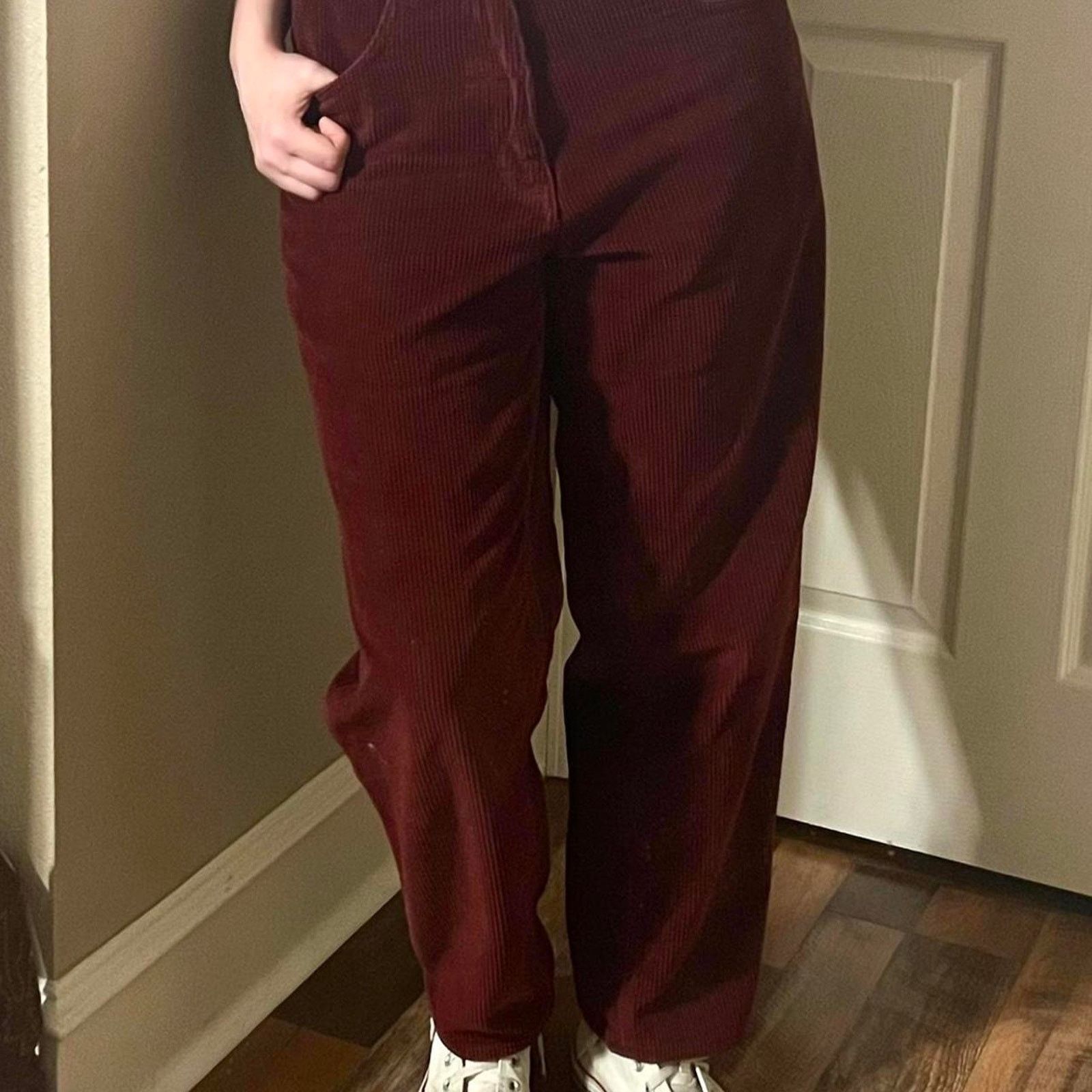 Empyre Empyre burgundy corduroy pants Size US 30 / EU 46 - 1 Thumbnail