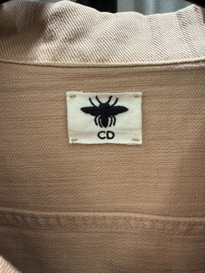 Dior Dior Two-bag jacket with lotus pink bee embroidery Size XS / US 0-2 / IT 36-38 - 2 Thumbnail