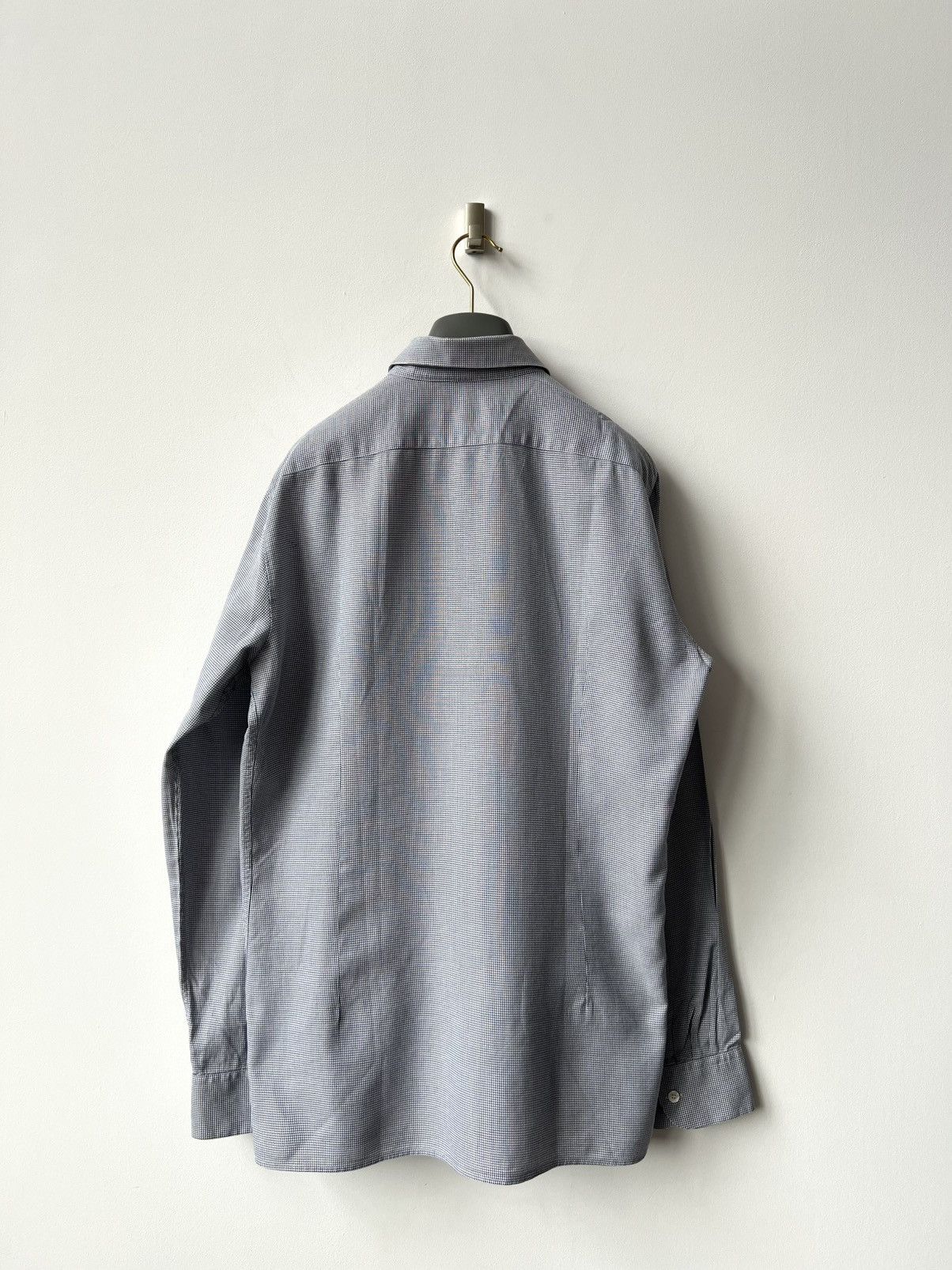 Raf Simons Raf Simons „R” Checked Shirt Archive 00s Size US M / EU 48-50 / 2 - 3 Thumbnail