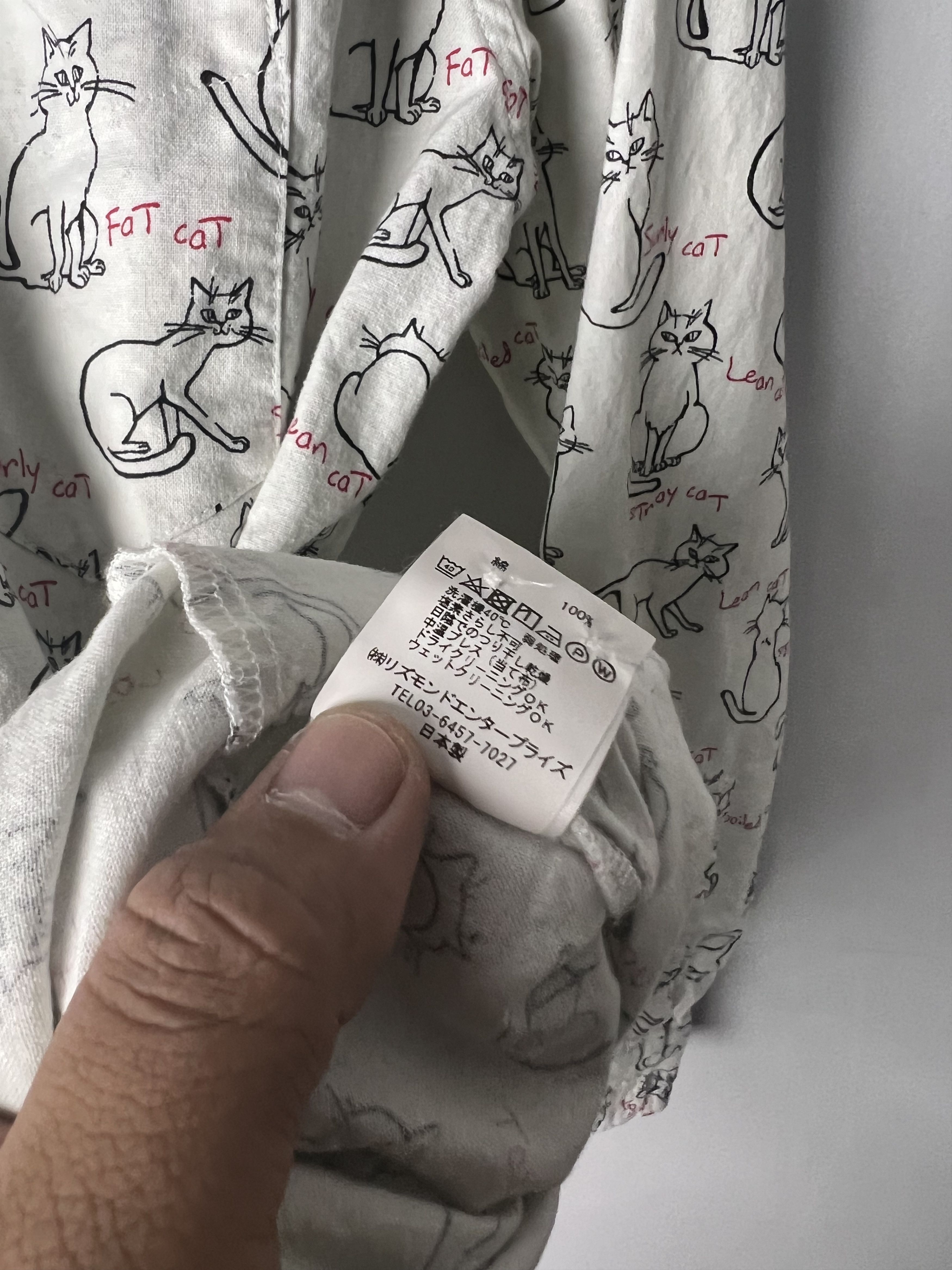 Other Rovtski - Cat Aop L/S Size US M / EU 48-50 / 2 - 5 Thumbnail