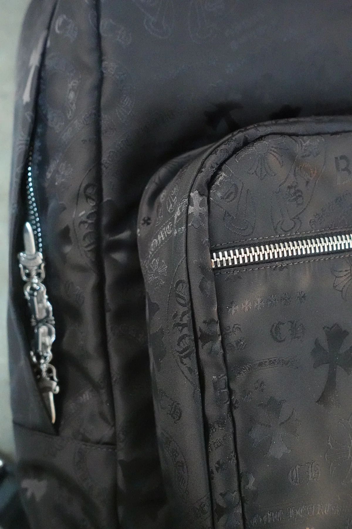 Chrome Hearts CHROME HEARTS 7TH GRADE NYLON BACKPACK BLACK Size ONE SIZE - 4 Thumbnail