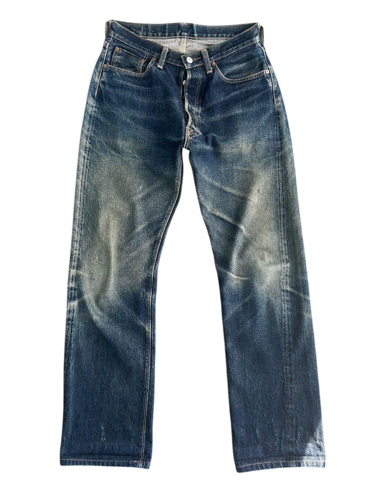 Denime × Japanese Brand Vintage Denime Lot 760 Selvedge Jeans Size US 31 - 2 Thumbnail
