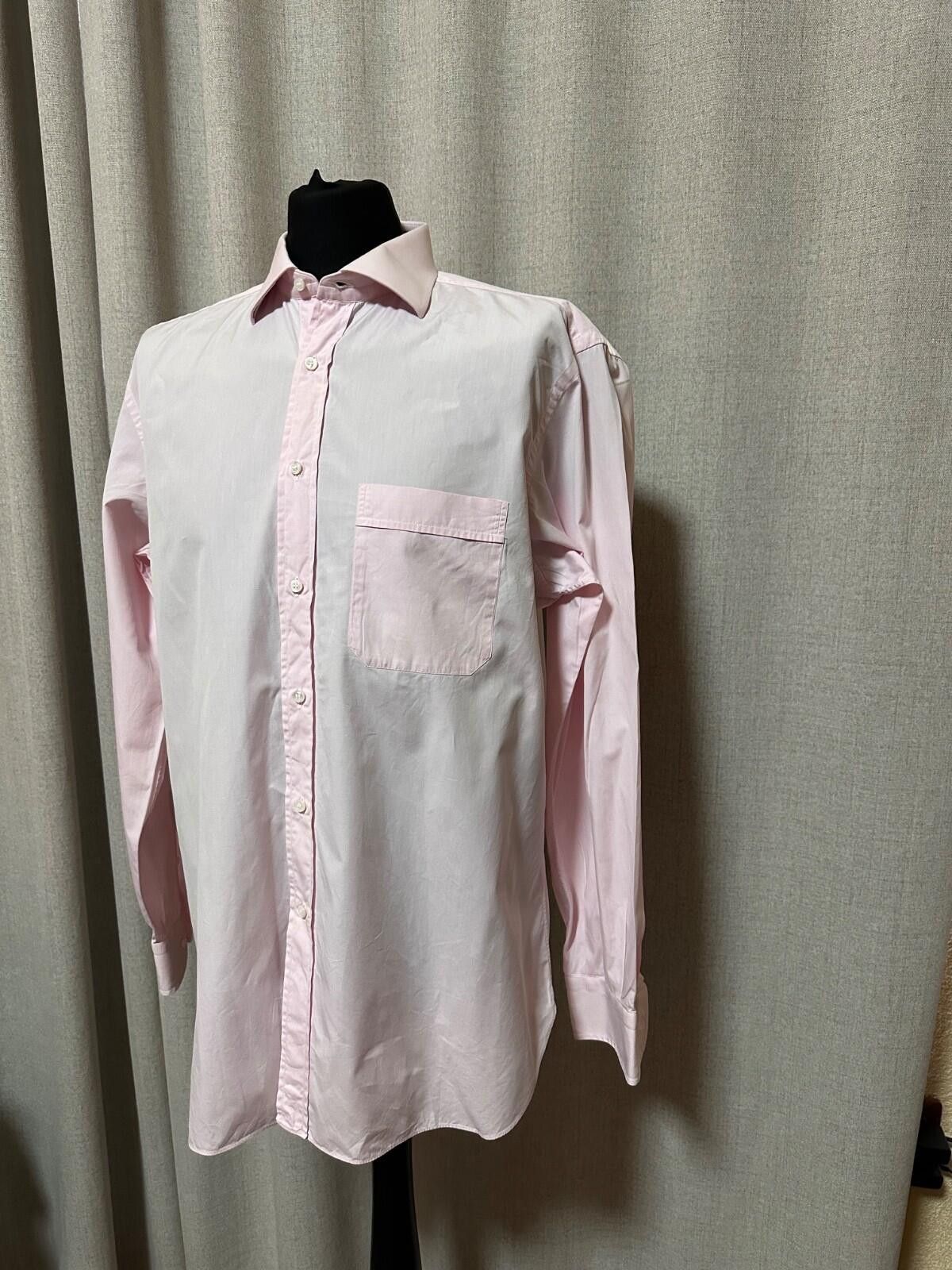 Brioni Brioni Men's Light Pink Dress Shirt 16 41 Italy Size 42R - 4 Thumbnail