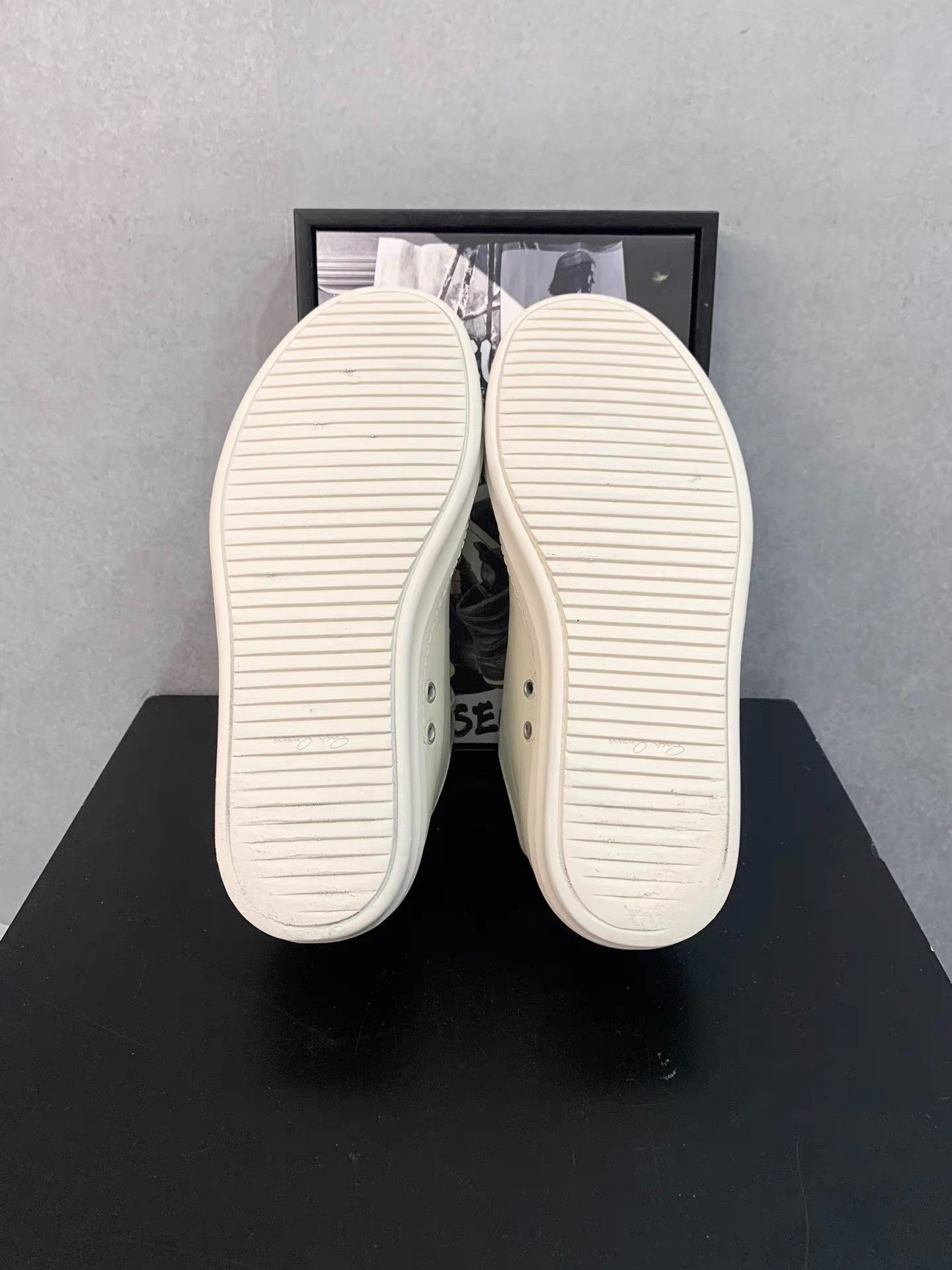 Rick Owens Rick Owens Mainline Leather Low-top Sneakers K34 Size US 8 / EU 41 - 8 Thumbnail
