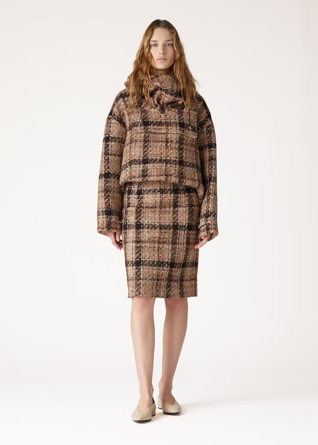Loro Piana o1w1db10825 FAO3676 Emerson Anorak Jacket in Brown Size L / US 10 / IT 46 - 2 Thumbnail