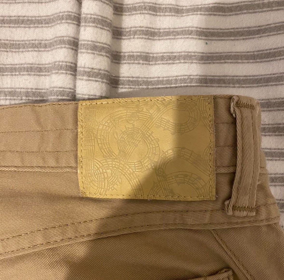 Number (N)ine number (n)ine kaki straight leg pants Size US 27 - 4 Thumbnail