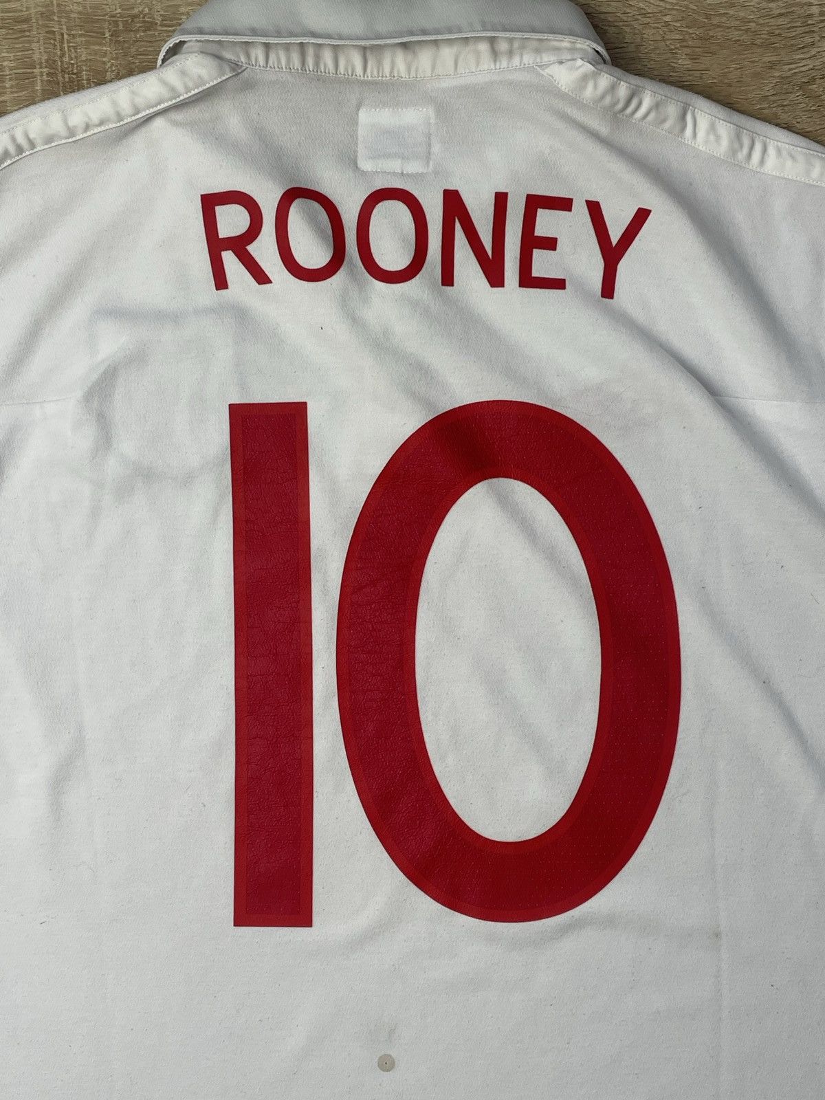 Umbro 2009-10 Player Issue England Home Shirt Rooney L Size US L / EU 52-54 / 3 - 8 Thumbnail