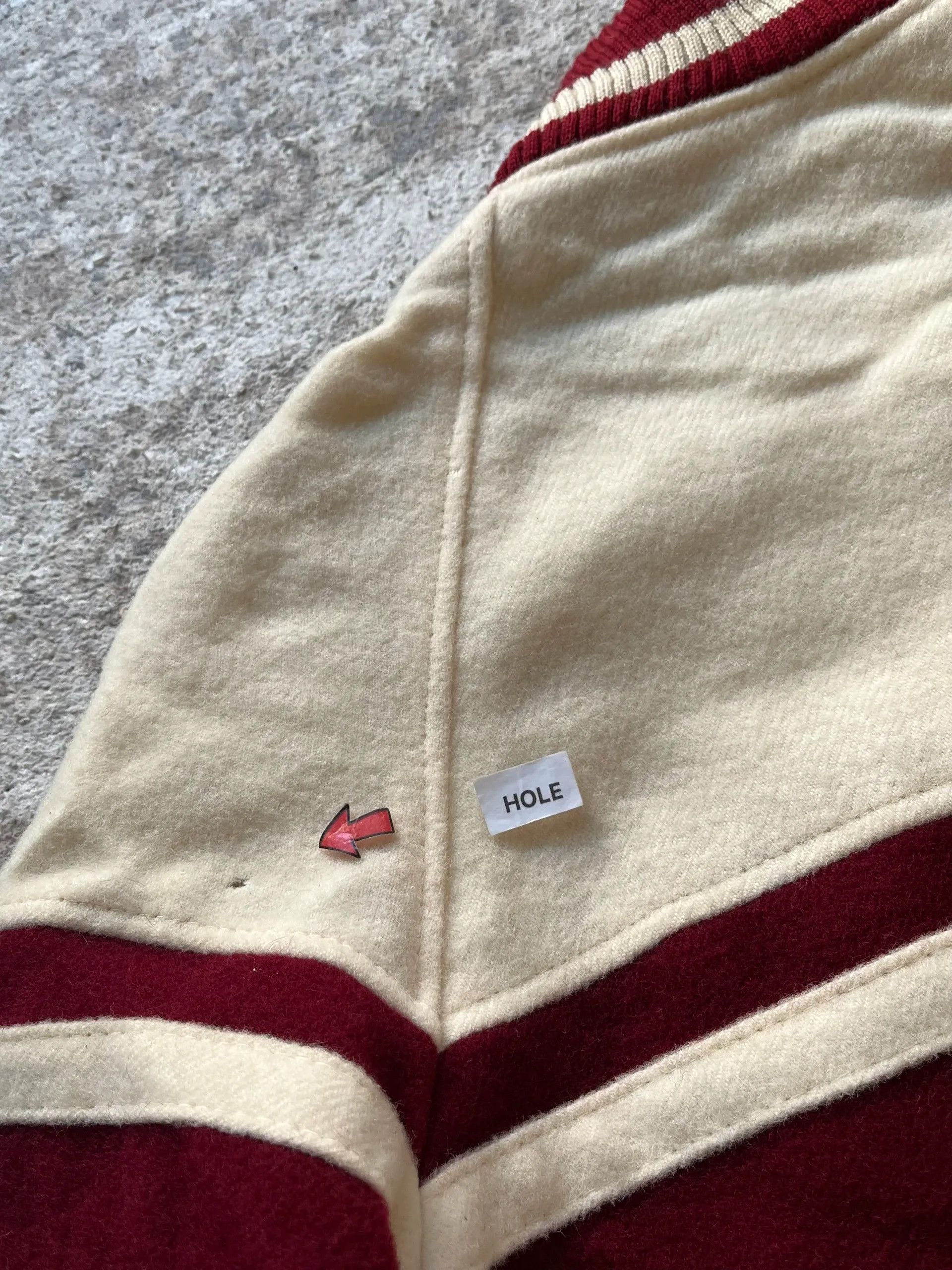 Other Vintage Sz 40 / S Vintage 1990s Wool Bomber Varsity Size US S / EU 44-46 / 1 - 14 Thumbnail
