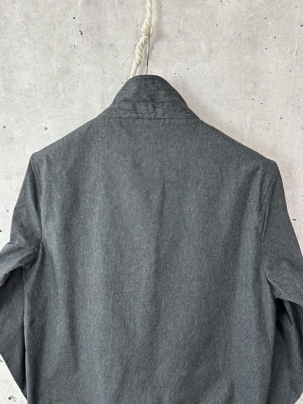 Folk Folk Grey Patch Pocket Full Zip Nylon Long Sleeve Jacket Size US M / EU 48-50 / 2 - 10 Thumbnail