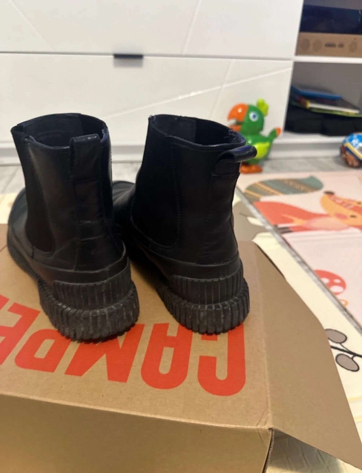 Camper Leather ankle boots Size US 12 / IT 42 - 3 Thumbnail