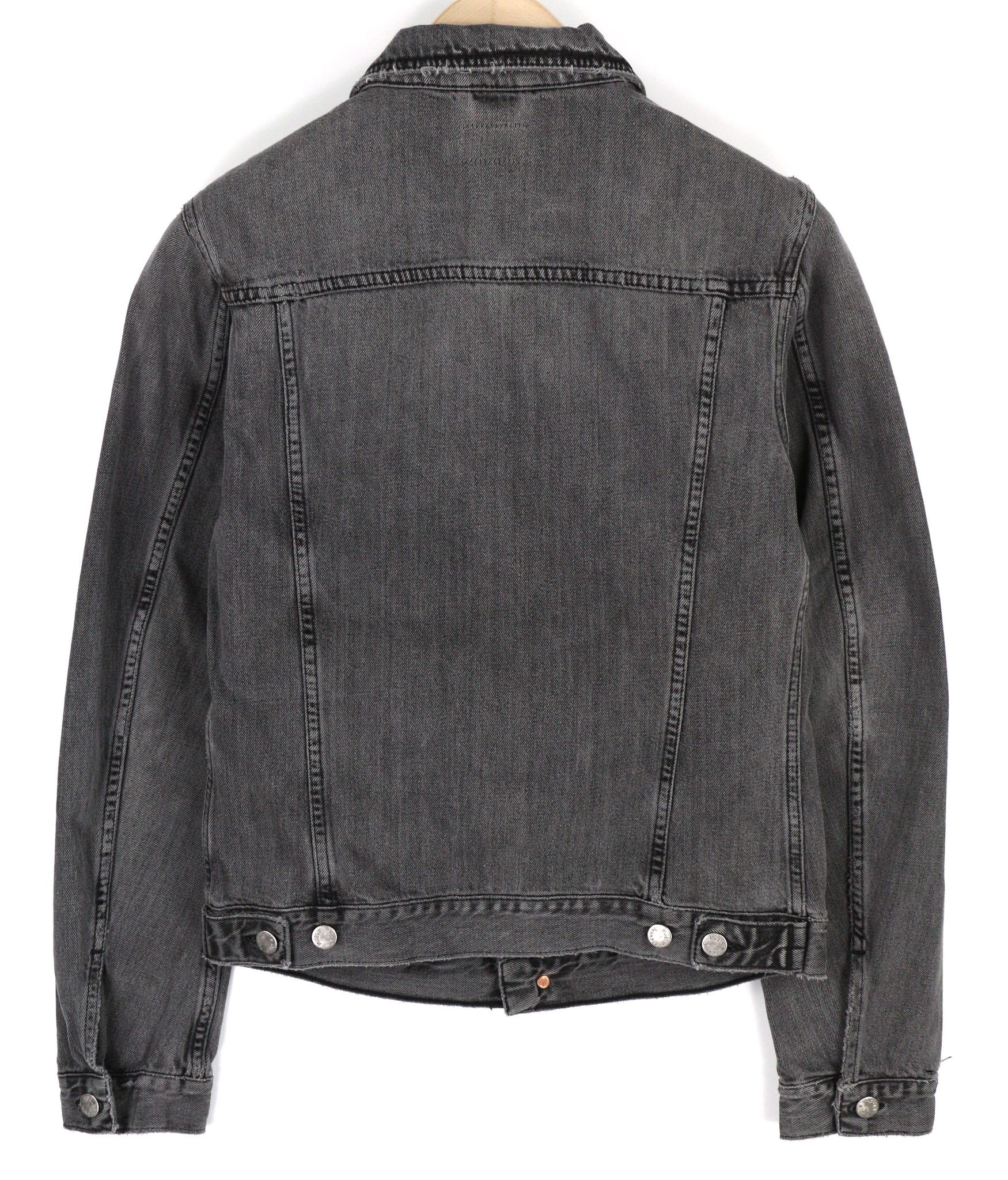 Nudie Jeans BILLY S Desolation Grey Polo Casual Mid Jacket 82463 Size US S / EU 44-46 / 1 - 2 Thumbnail