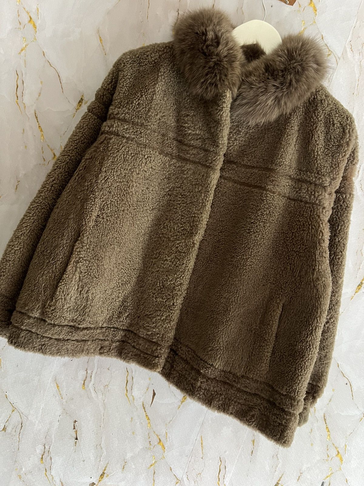 Japanese Brand STIFFANY VINTAGE FUR JACKET – LUXURY ARCHIVE STREETWEAR Size L / US 10 / IT 46 - 7 Thumbnail