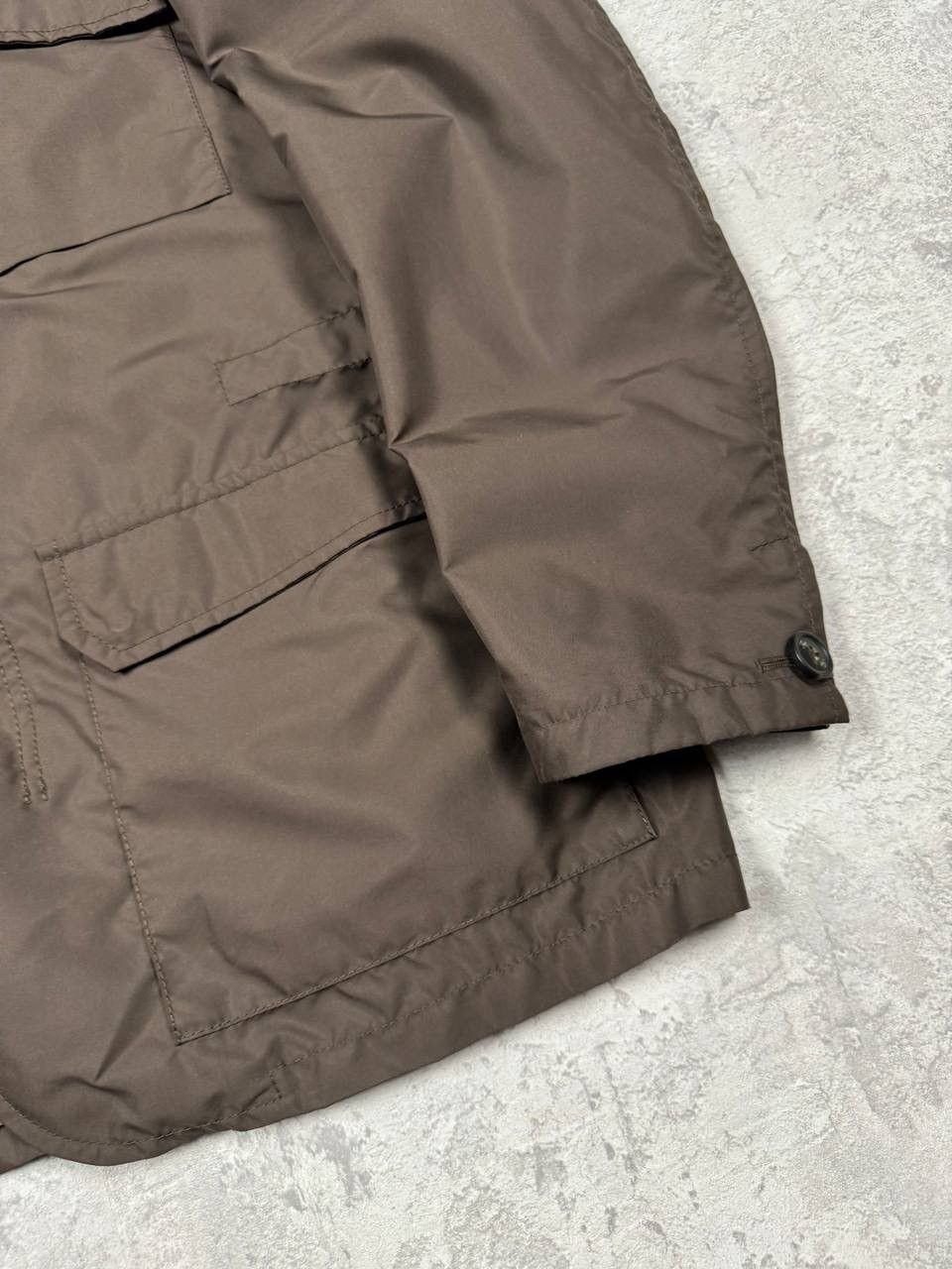 Fay Fay Brown Quilted Light Jacket Size XL Size US XL / EU 56 / 4 - 5 Thumbnail