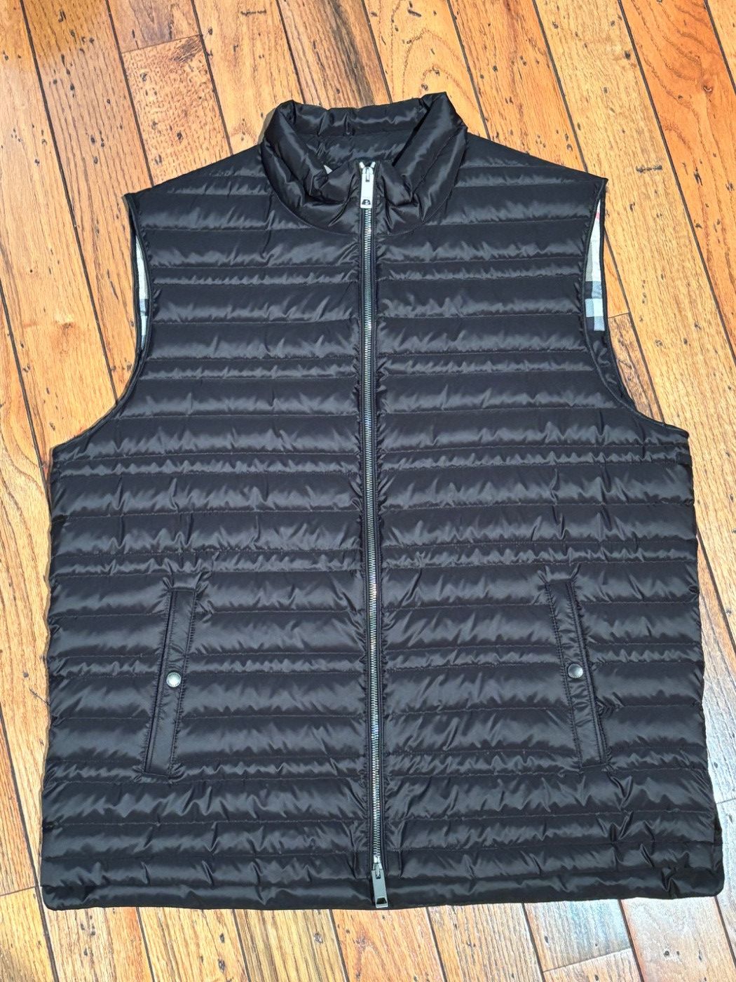 Burberry Burberry Down Puffer Vest Black Size 50 Size US M / EU 48-50 / 2 - 2 Thumbnail