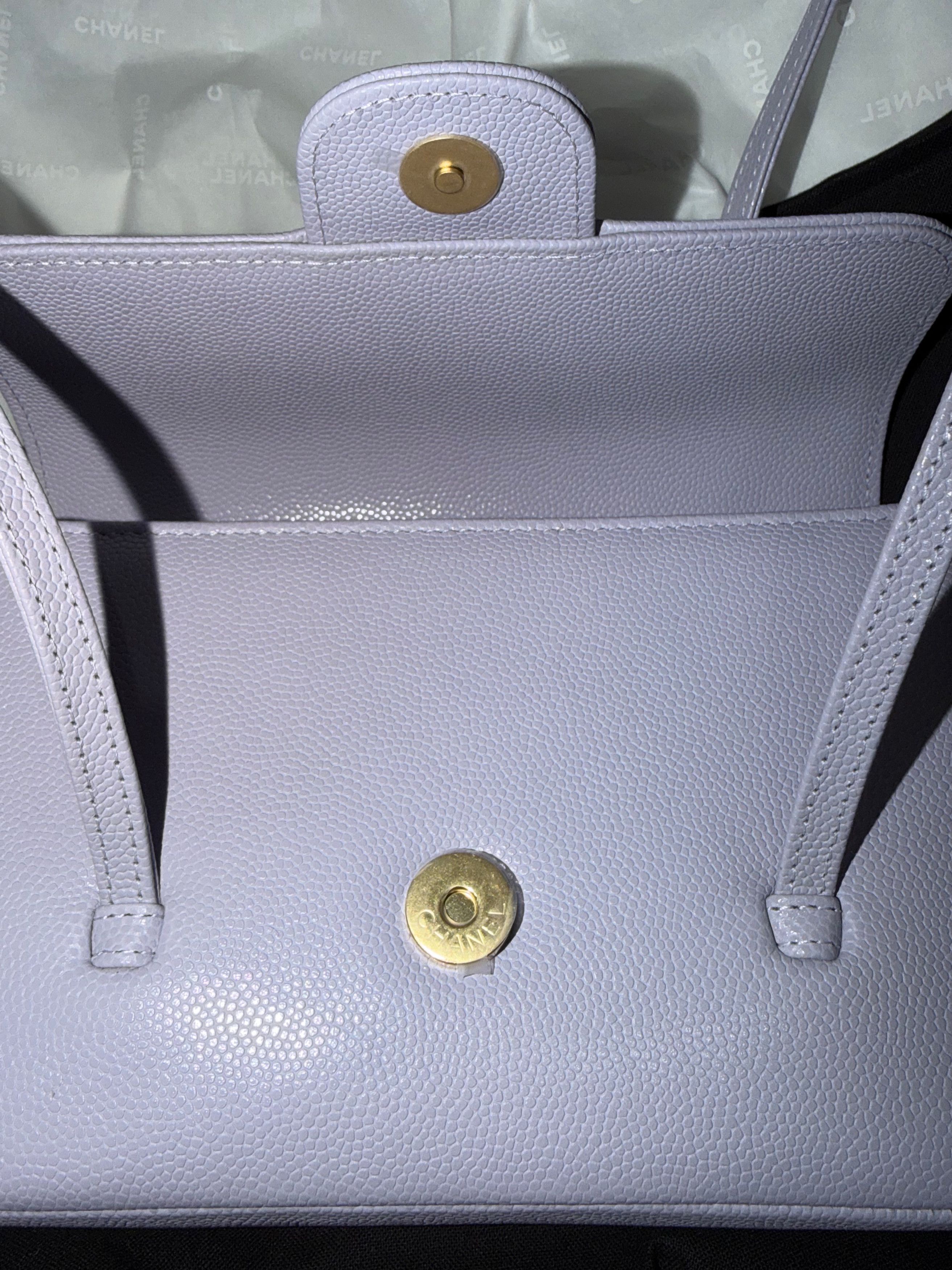 Chanel 26S Preppy Coco Mini Caviar Leather CC Logo Shoulder Bag Size ONE SIZE - 10 Thumbnail