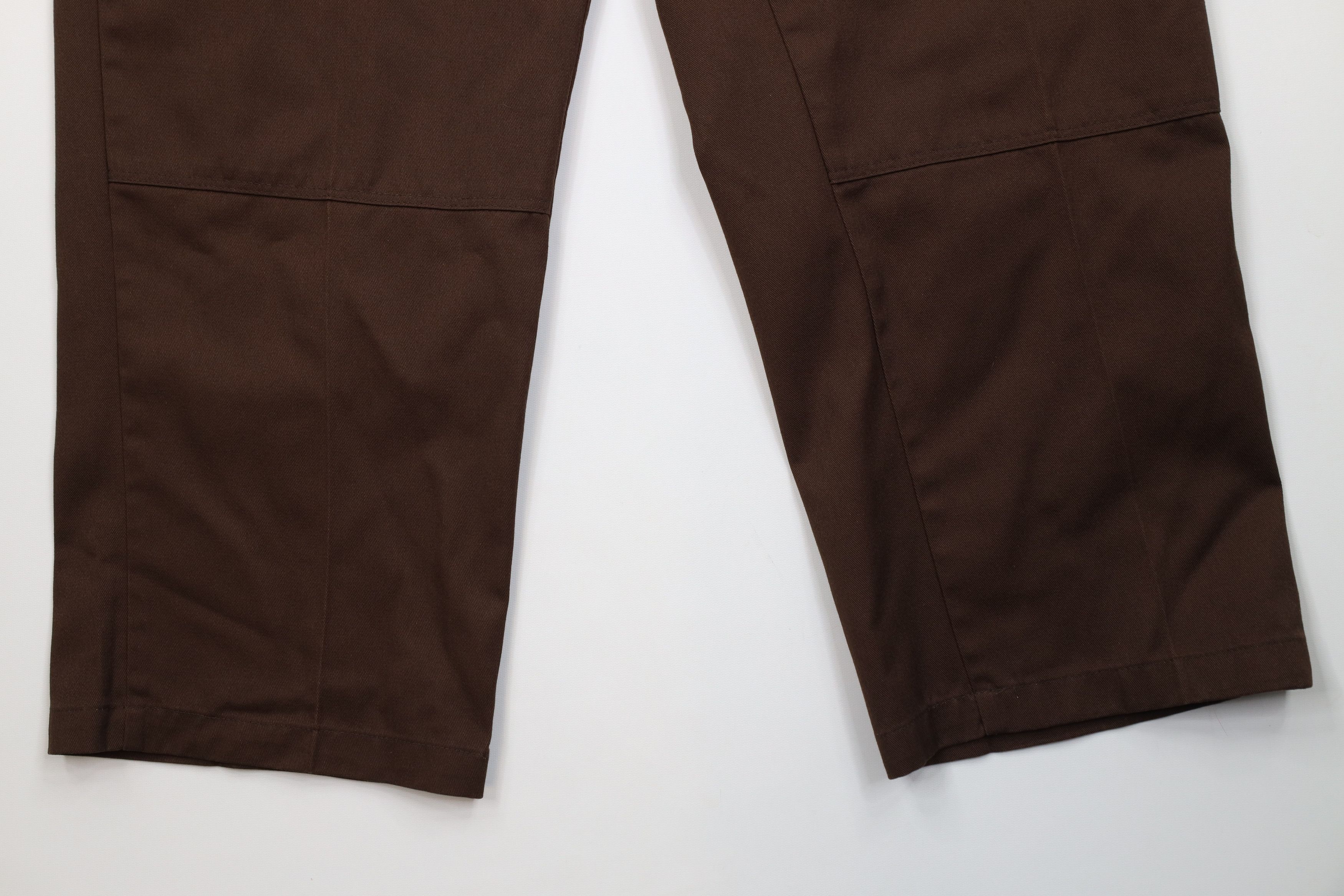 Dickies Vintage Y2K Dickies Knee Wide Leg Pants Brown Workwear Size US 42 / EU 58 - 4 Thumbnail