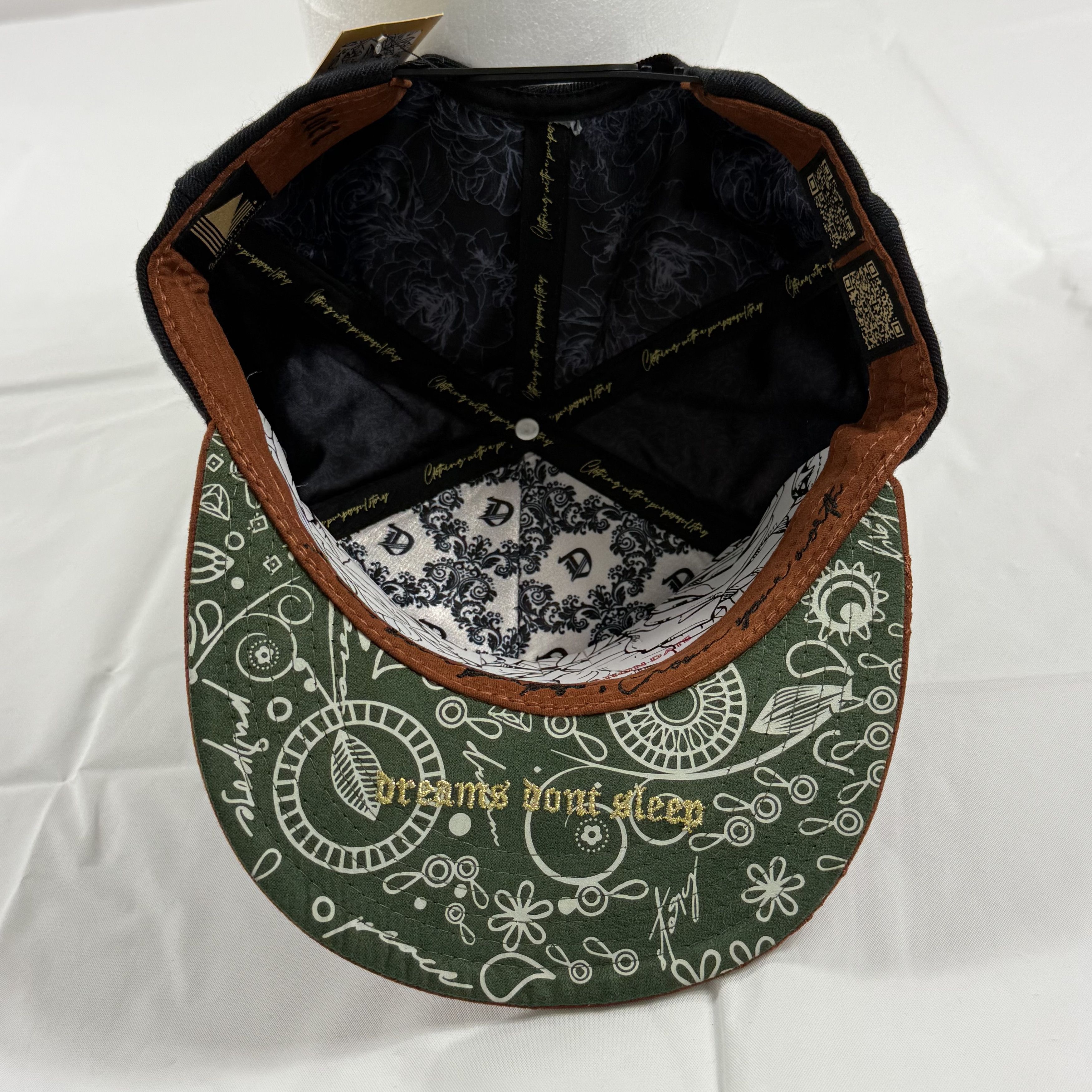 Other Dvniel.luu. LA City of Angels Snapback Suede Brim LA Size ONE SIZE - 6 Thumbnail