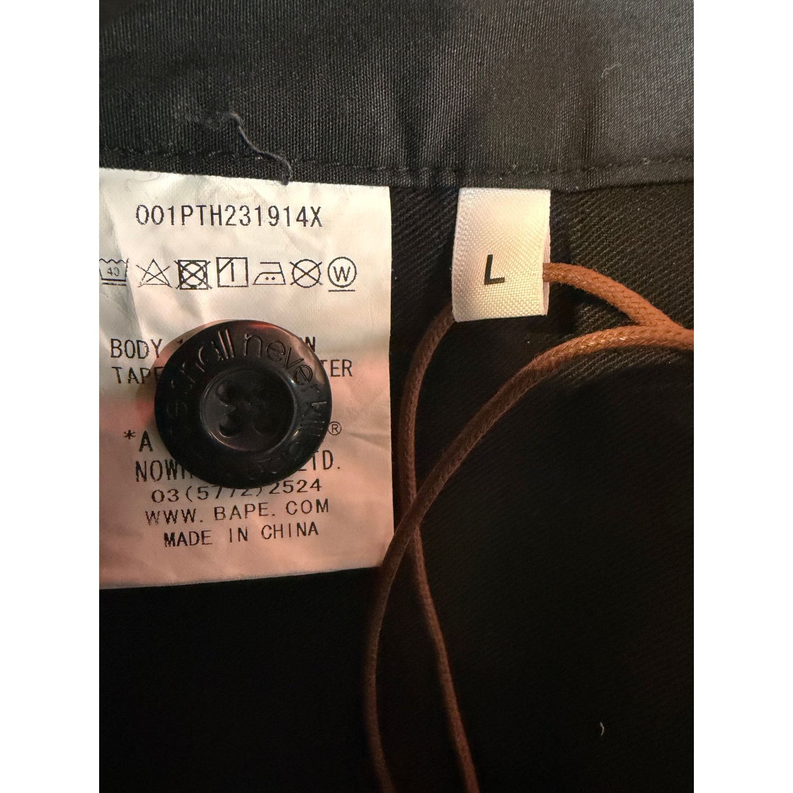 Bape Bape X Jessie Reyez 6 Pocket Black Cargo Pants Size Large Size US 36 / EU 52 - 5 Thumbnail
