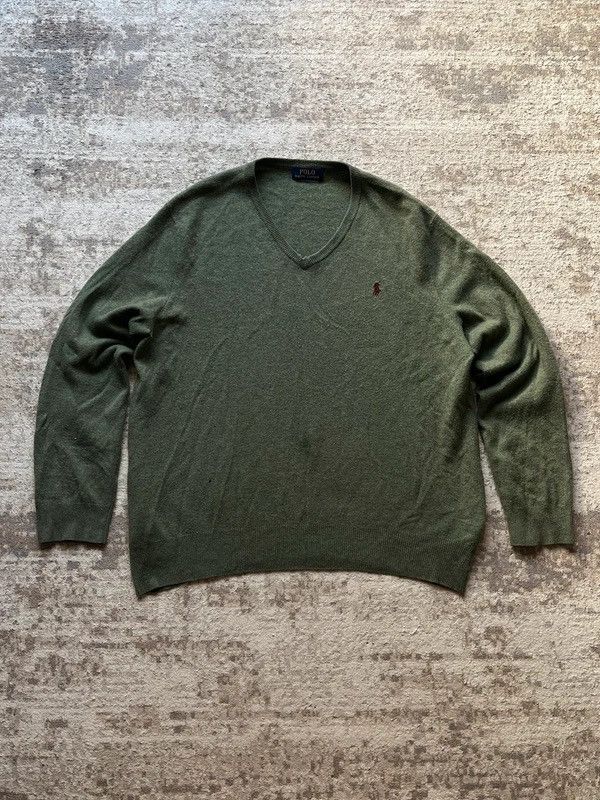 Polo Ralph Lauren Polo Ralph Lauren Small Pony V-Neck Sz XL Size US XL / EU 56 / 4 - 1 Thumbnail