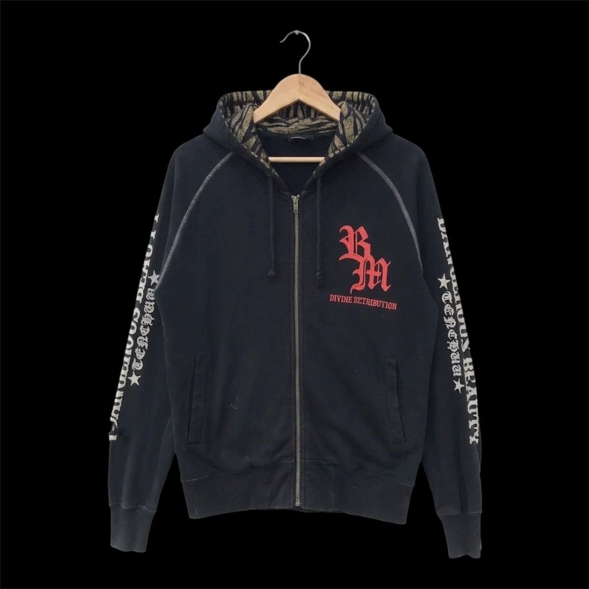If Six Was Nine Divine Retribution "DANGEROUS BEAUTY" Geisha Samurai Hoodie Size US M / EU 48-50 / 2 - 2 Thumbnail