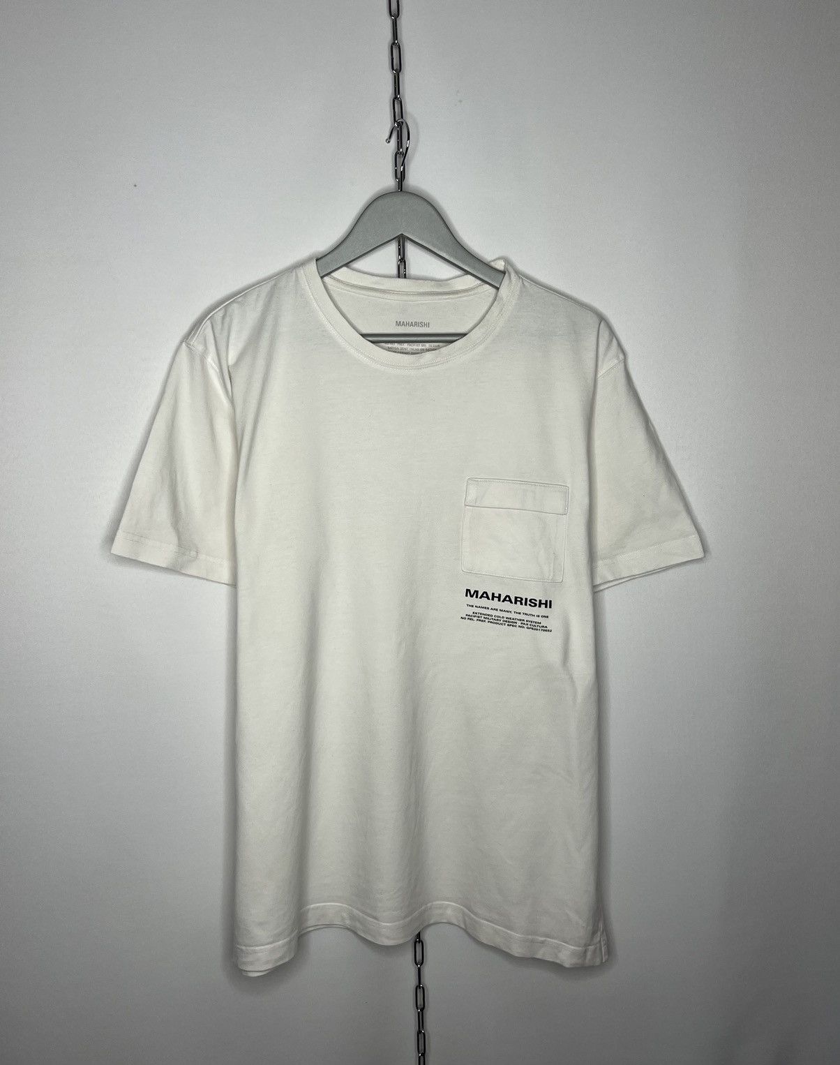 Maharishi Maharishi London Luxury Tee T-Shirt Short Sleeve Designer Size US XL / EU 56 / 4 - 1 Thumbnail