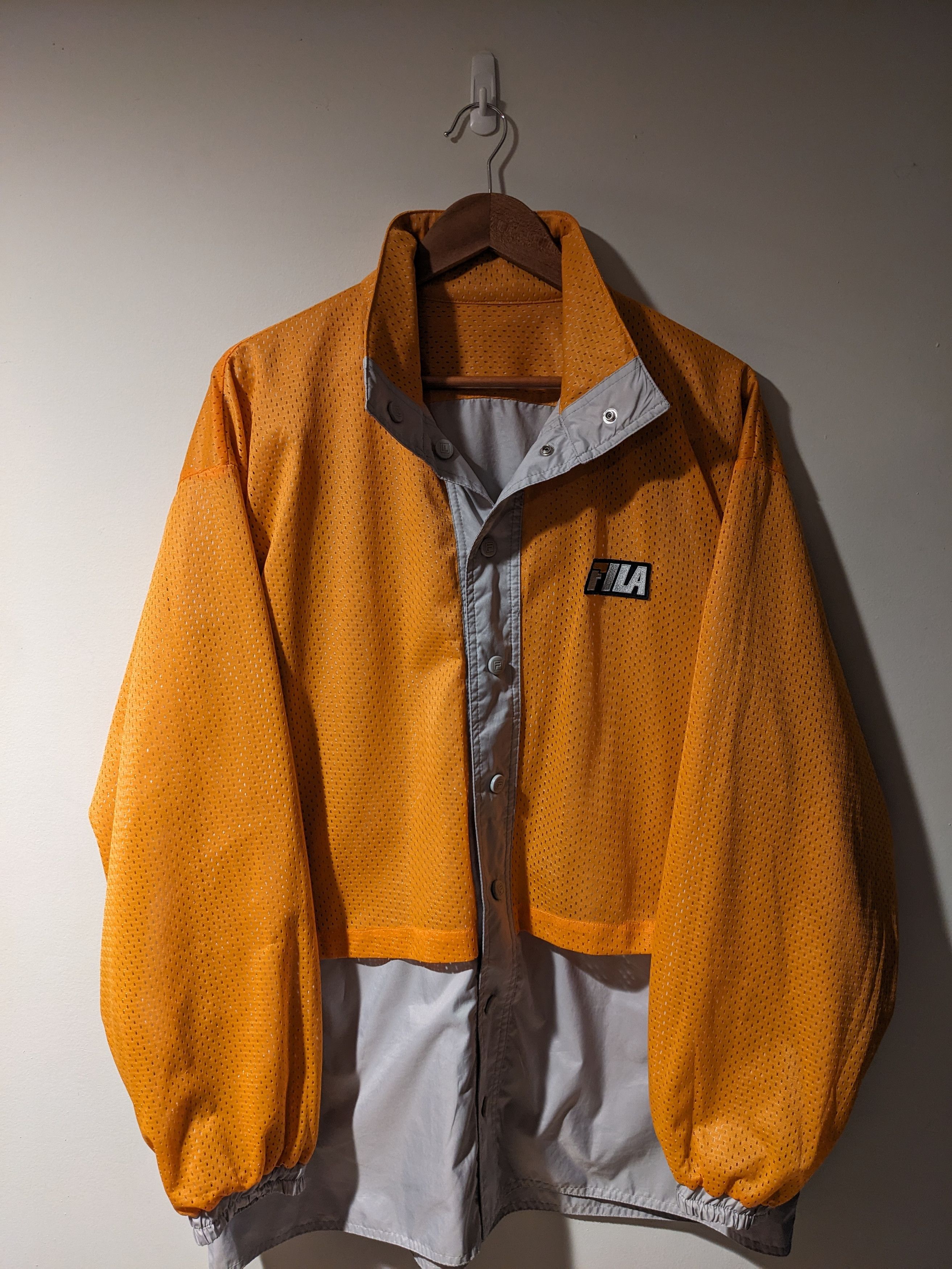 Fila × Vintage Vintage 90s FILA Medium Reversible Windbreaker Jacket Size US M / EU 48-50 / 2 - 3 Thumbnail