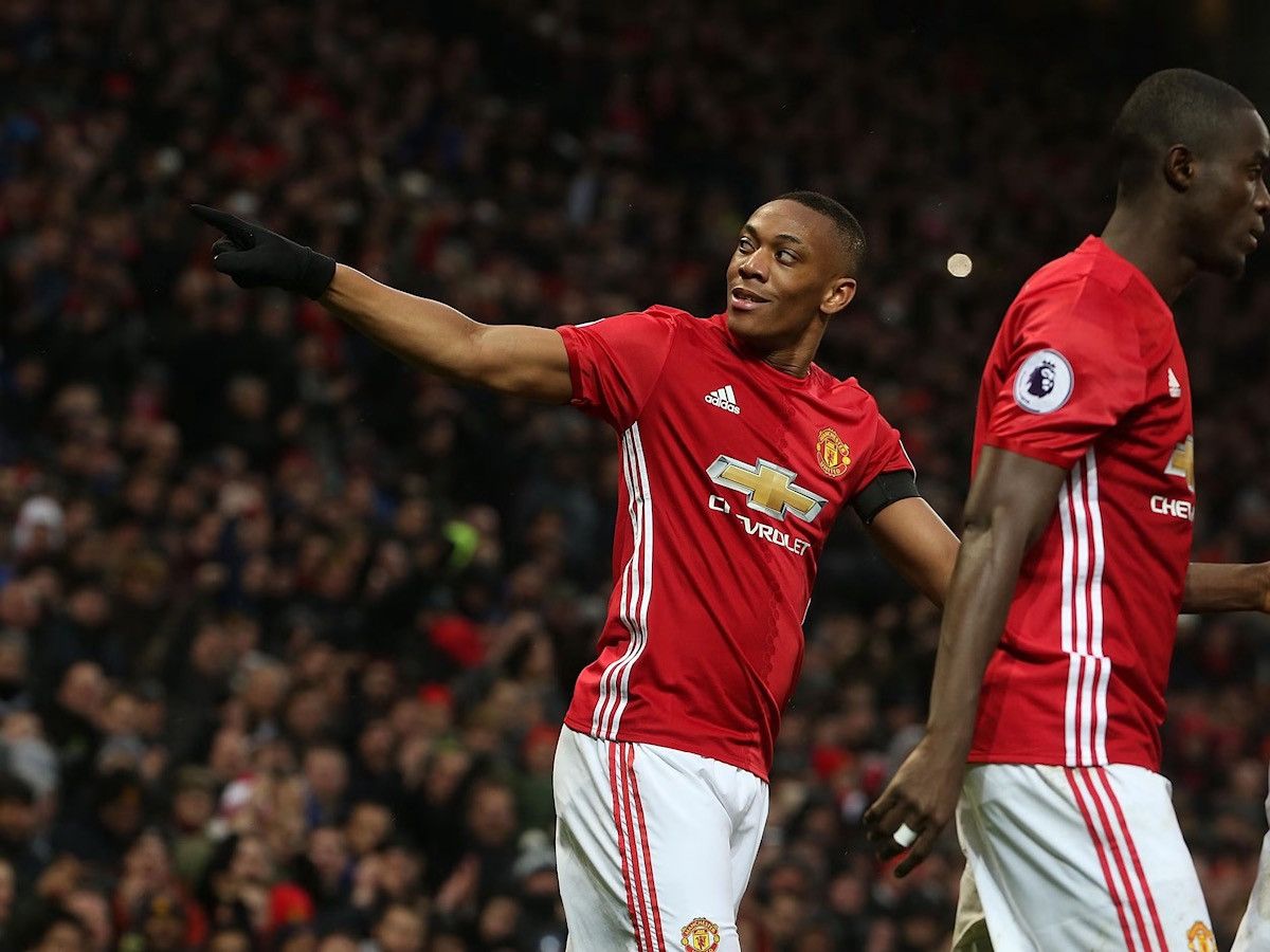 Adidas MAN UNITED ADIDAS 2016/2017 SOCCER HOME JERSEY #11 MARTIAL Size US M / EU 48-50 / 2 - 15 Thumbnail