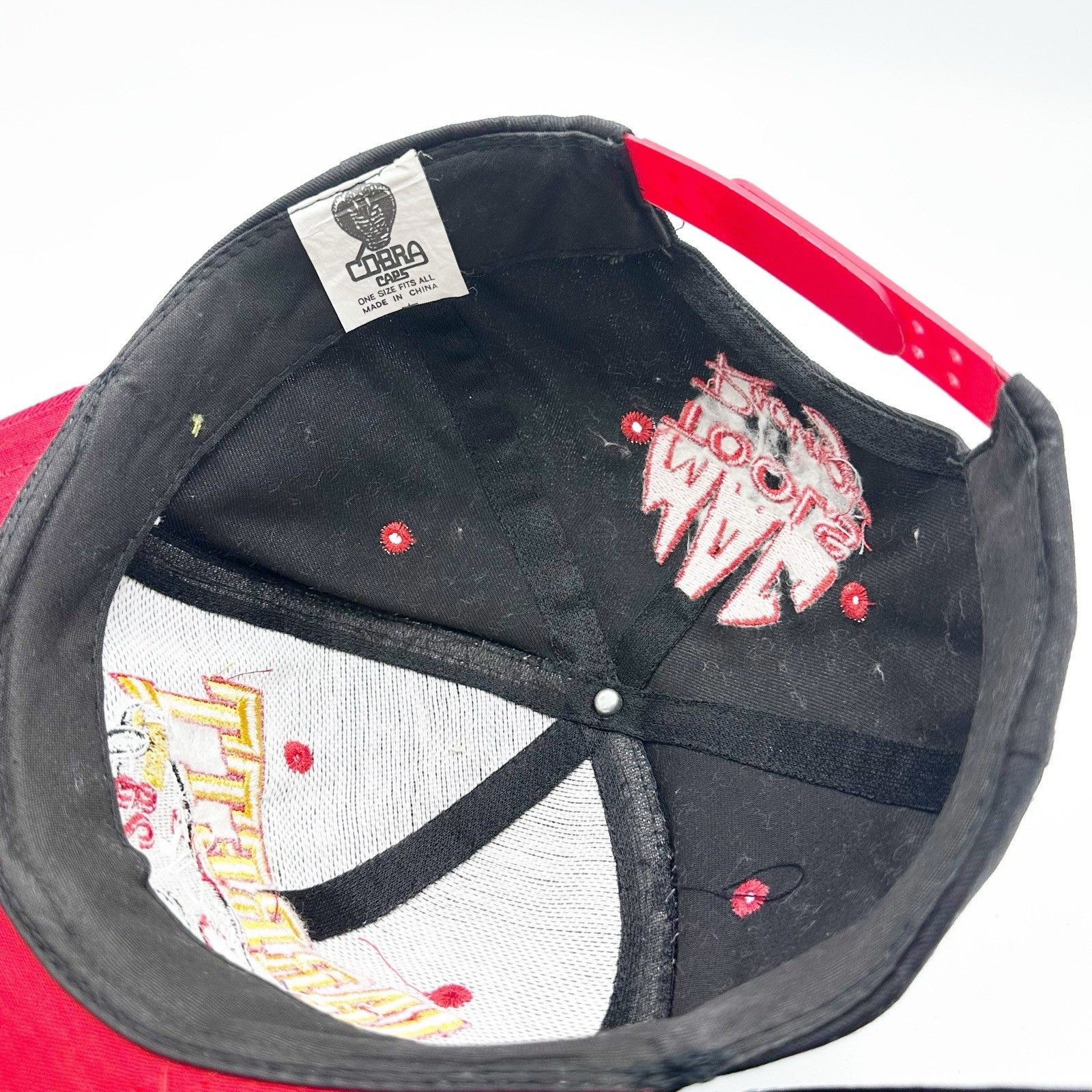 Cobra × NASCAR × Vintage Dale Jarrett Hat NASCAR Texaco Havoline Mac Tool Racing Size ONE SIZE - 9 Thumbnail