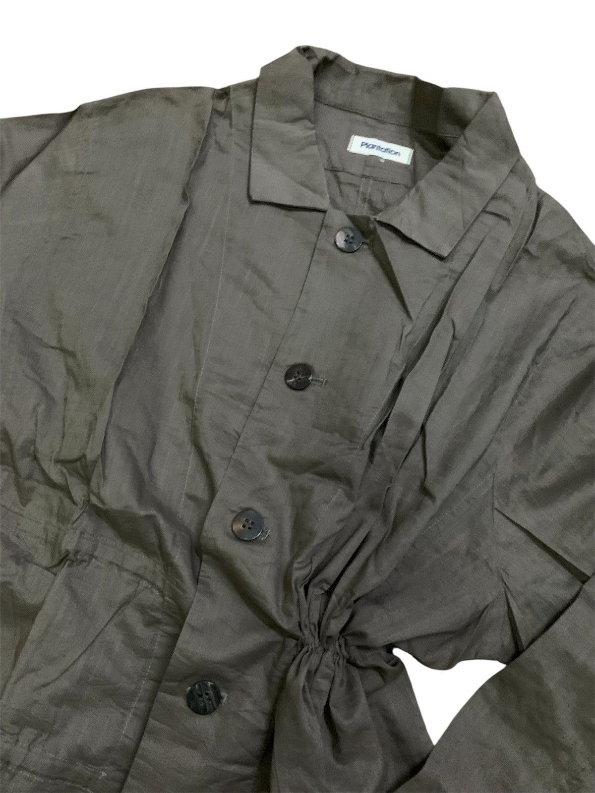 Issey Miyake 💥Vtg Issey Miyake Plantation Button Shirt Size L / US 10 / IT 46 - 4 Thumbnail