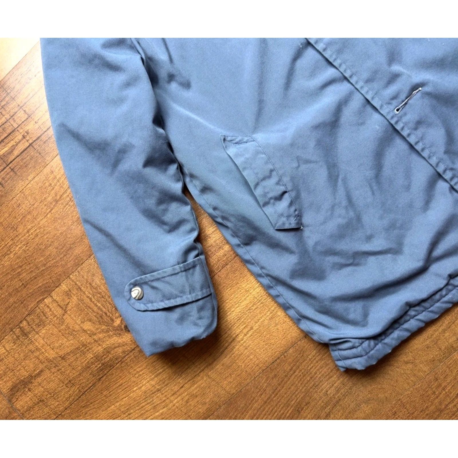Sears VINTAGE Sears Fraternity Prep Blue Lined Jacket Coat XL Men’s Button-Front Rockabilly 1950s USA Made Size US XL / EU 56 / 4 - 4 Thumbnail