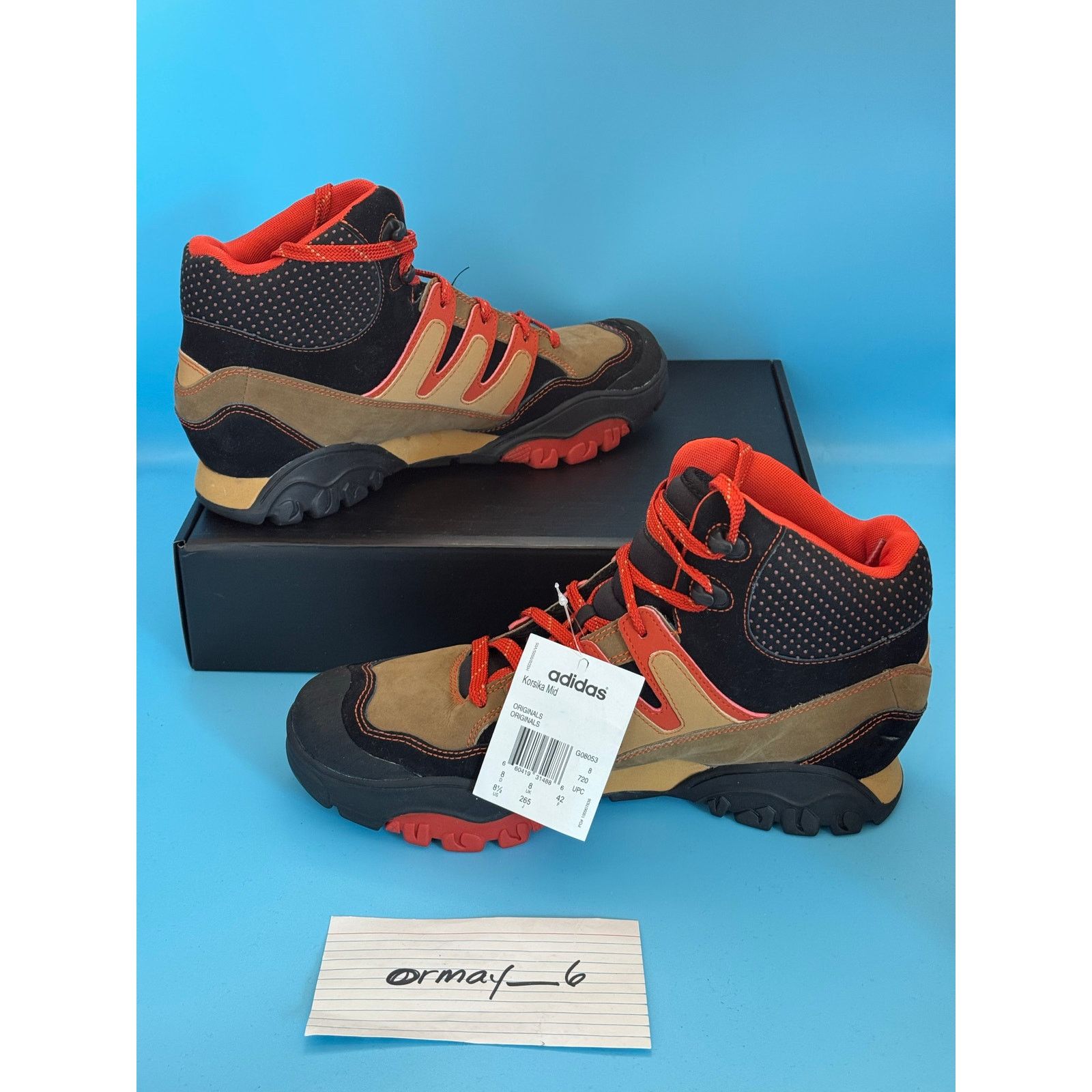 Adidas adidas Originals Men's Korsika Mid Sneaker m8.5 w10 Size US 8.5 / EU 41-42 - 2 Thumbnail