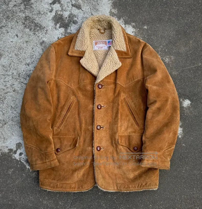 Schott Schott Vintage cowhide farmer coat Size US XS / EU 42 / 0 - 7 Thumbnail