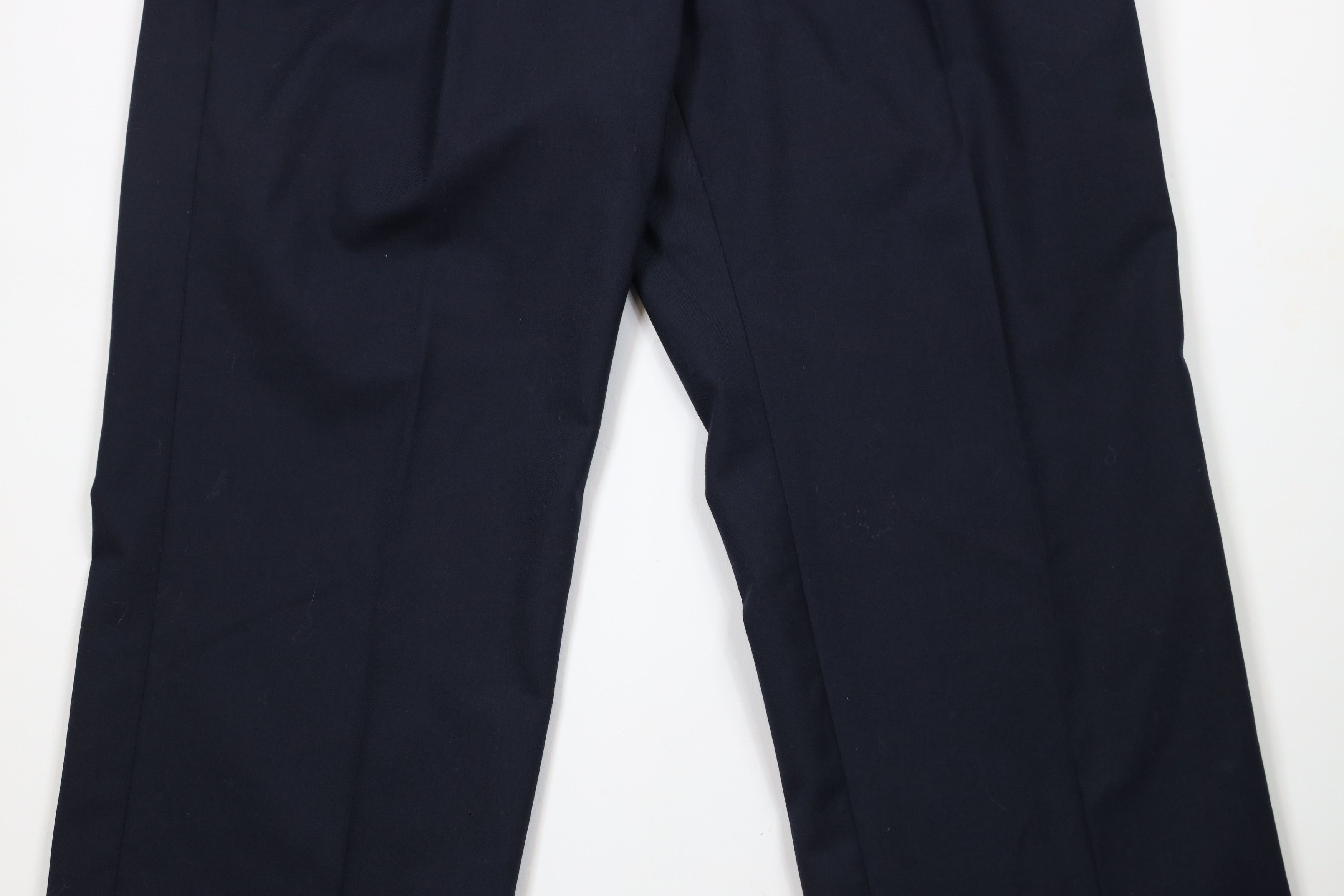 Vintage Vintage 90s Streetwear Pleated Worsted Wool Wide Leg Pants Size US 34 / EU 50 - 3 Thumbnail