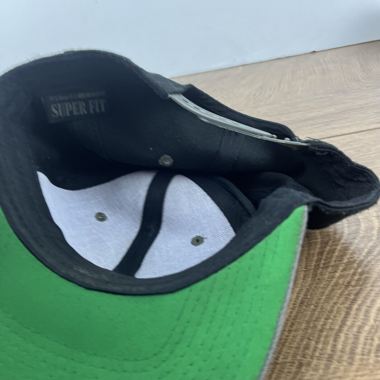 Other Plain Black Gray Snapback Hat Adjustable Hat Black Hat Adult Size ONE SIZE - 12 Thumbnail