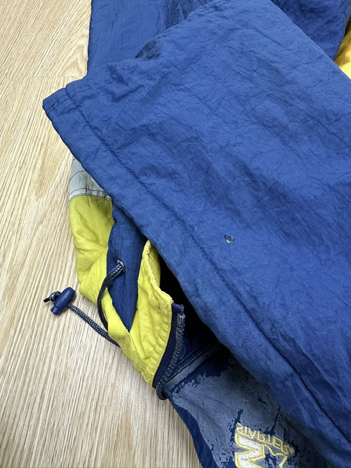 NFL × Starter × Vintage Vintage Starter Michigan NFL Anorak Oversized Jacket MJ105 Size US XXL / EU 58 / 5 - 9 Thumbnail