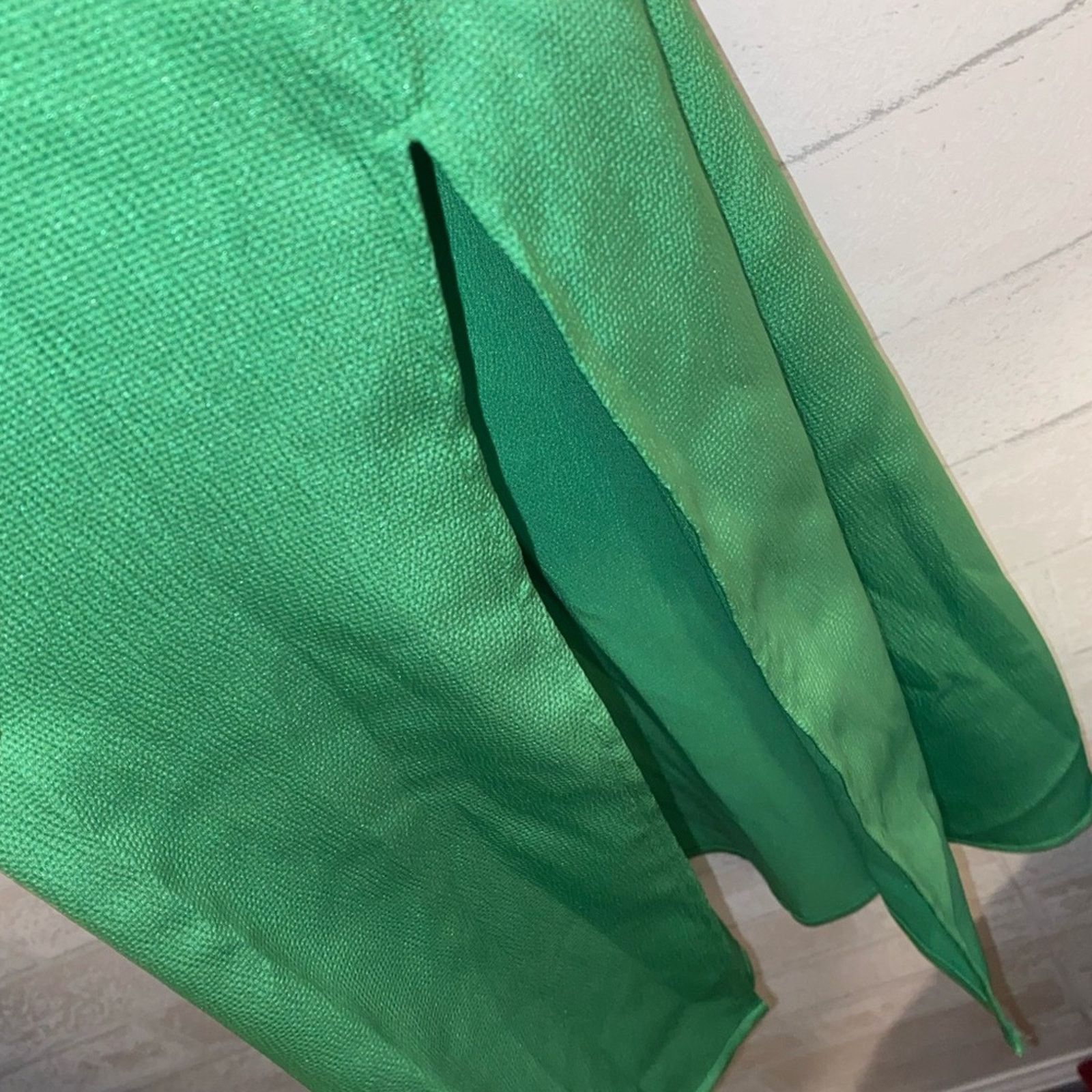 Samsoe Samsoe SAMSOE SAMSOE Garmentory $250 Cillia Green Satin Dress XS Size XS / US 0-2 / IT 36-38 - 11 Thumbnail