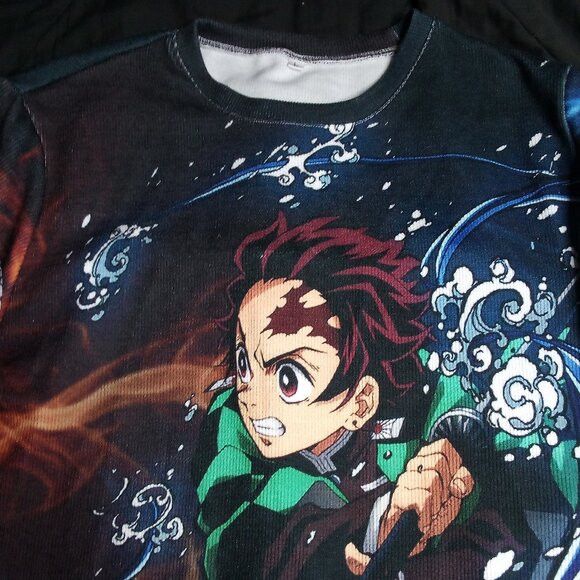 Other Demon Slayer Anime Manga AOP Sublimation Sweatshirt Size US L / EU 52-54 / 3 - 1 Thumbnail