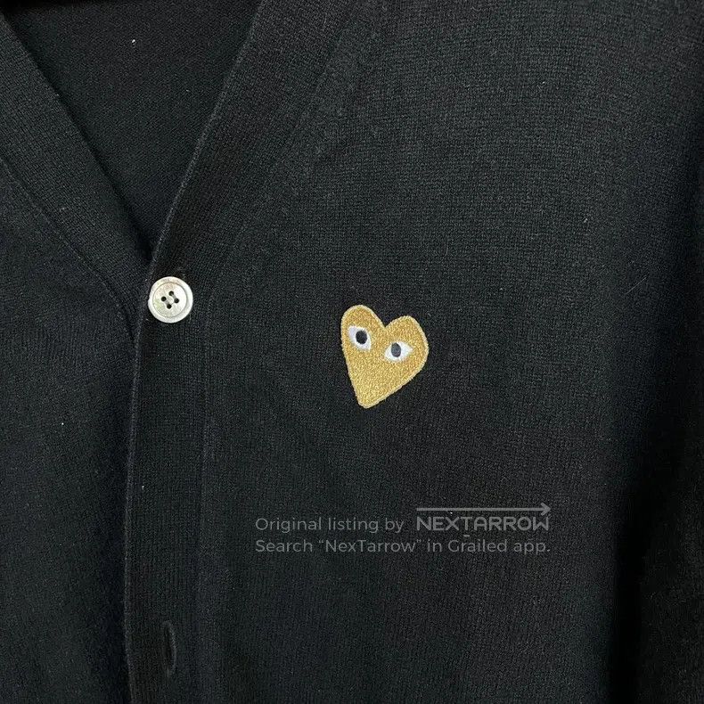 Comme Des Garcons Knitted Cardigan/Black