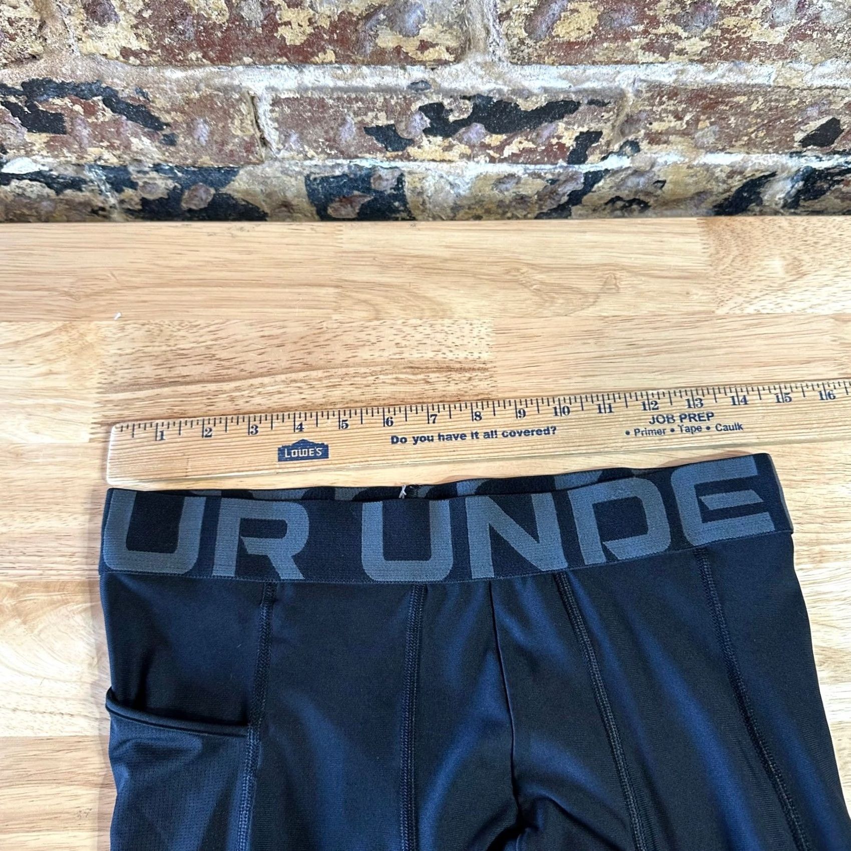 Under Armour Under Armour Mens Large Black Pants Base Layer Compression Size US 33 - 6 Thumbnail