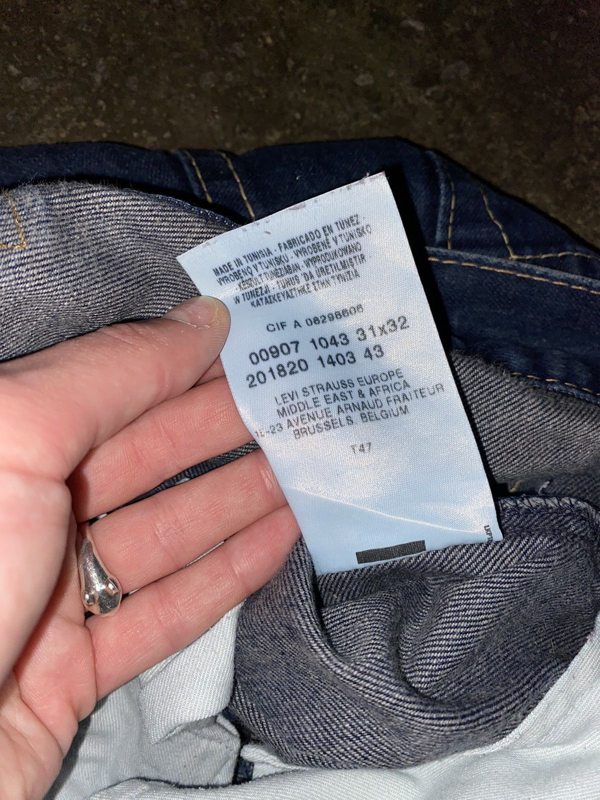 Levi's × Vintage BOOTCUT VINTAGE 907 501 505 LEVI’S FLARED DENIM JEANS Size US 31 - 10 Thumbnail