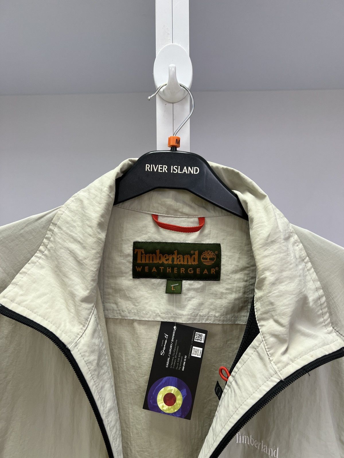 Timberland × Vintage Vintage Timberland streetwear Track Jacket Size US L / EU 52-54 / 3 - 7 Thumbnail