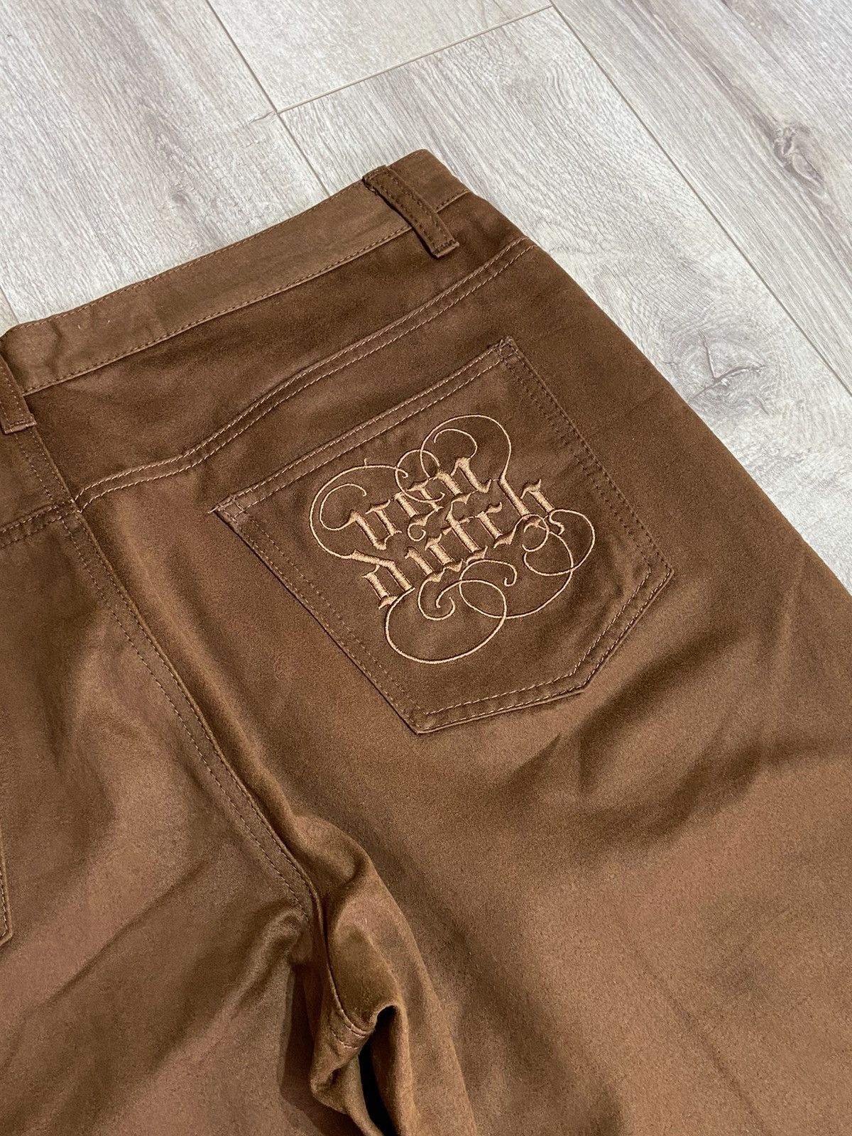 Von Dutch Von Dutch pants brown 34 vintage y2k style Size US 34 / EU 50 - 5 Thumbnail