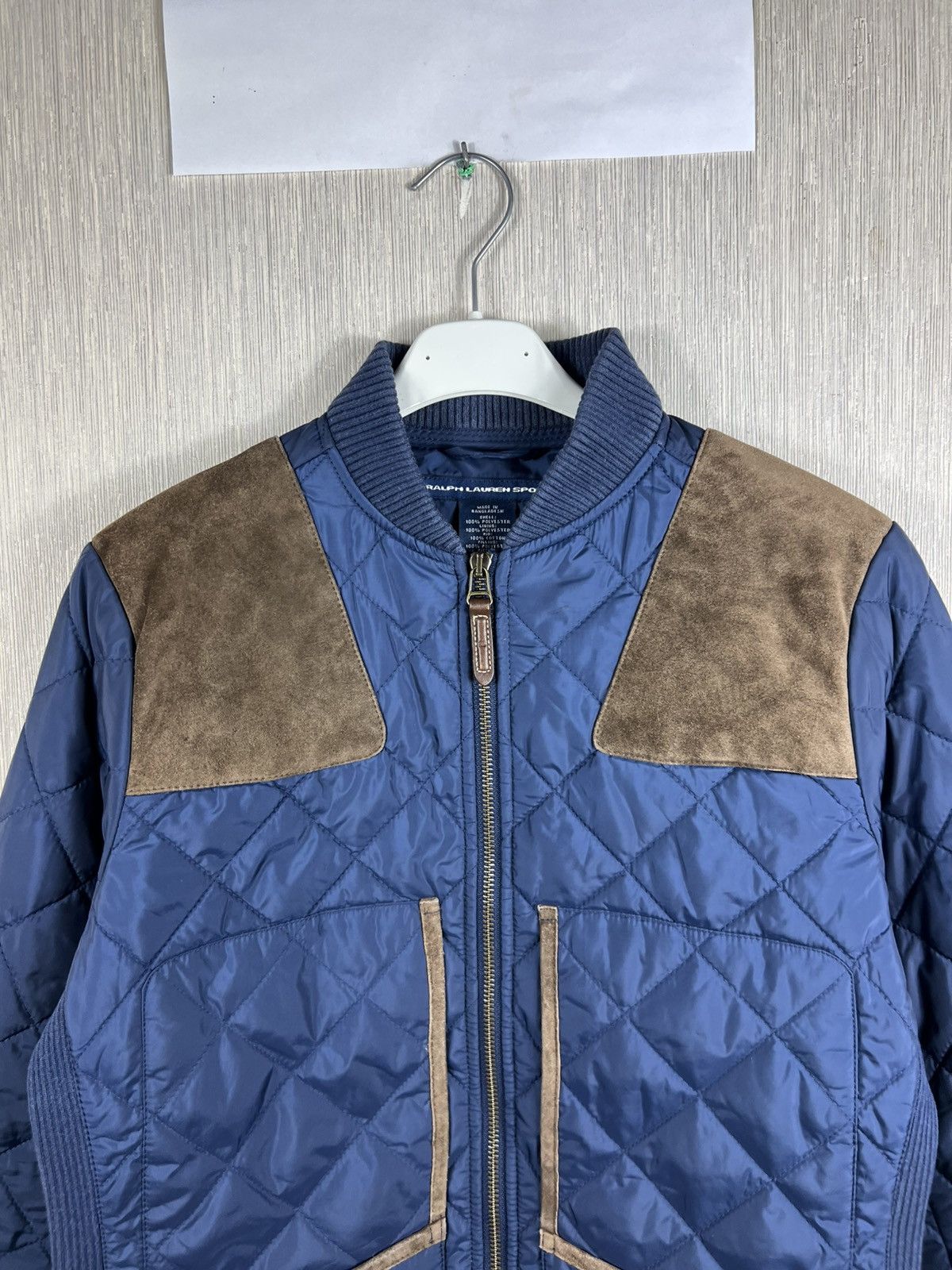 Ralph Lauren Vintage Ralph Lauren Sport suede leather quilted down jacket Size M / US 6-8 / IT 42-44 - 3 Thumbnail