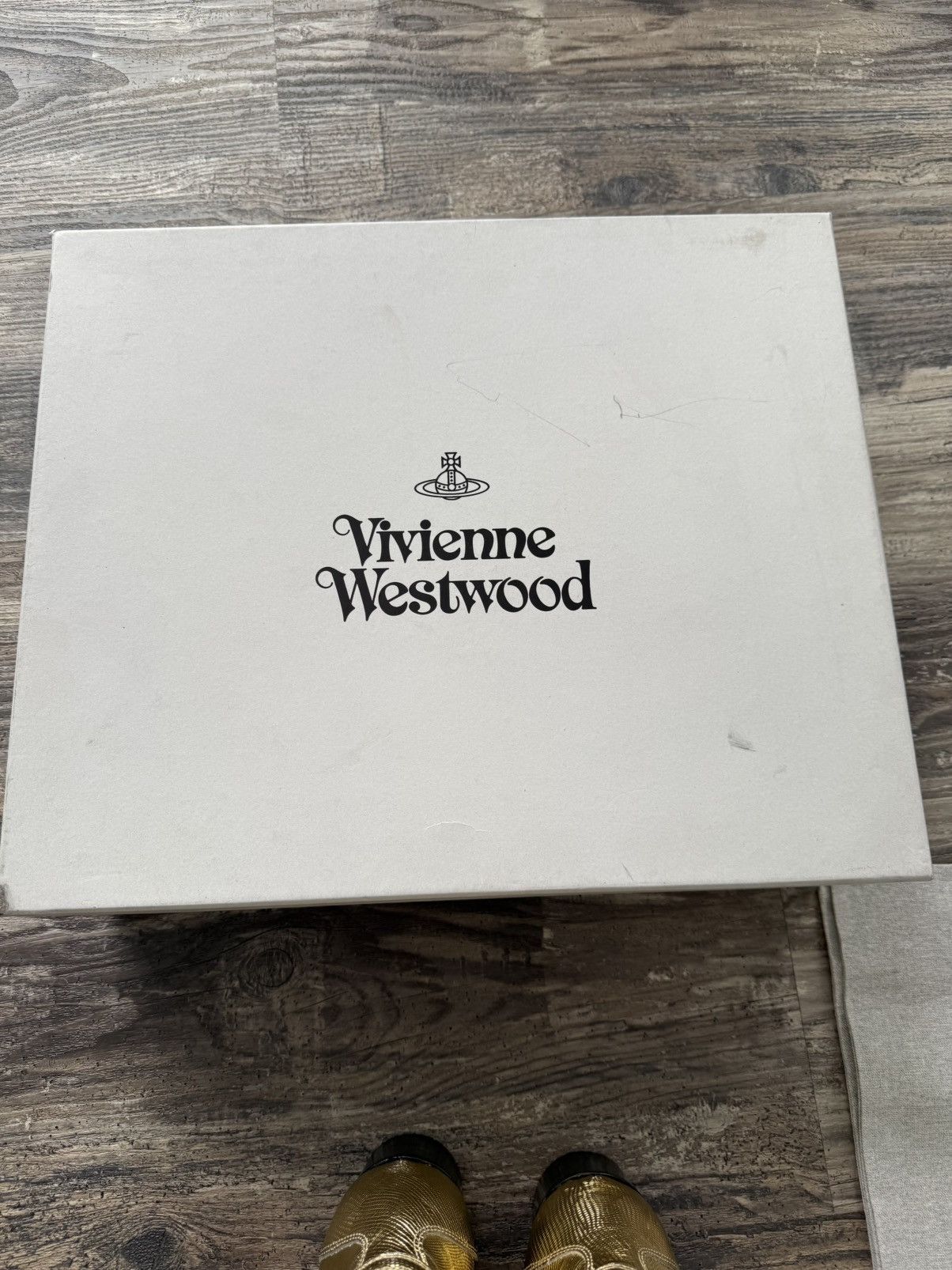 Vivienne Westwood NWD - Vivienne Westwood Gold tone Snake Western Boots Size US 11 / IT 41 - 9 Thumbnail