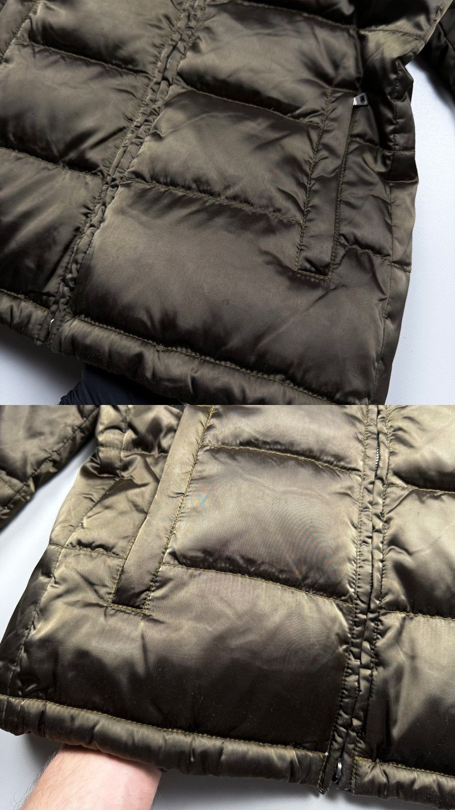 Prada Prada Women’s Dowm Puffer Jacket Size 42 Size M / US 6-8 / IT 42-44 - 19 Thumbnail