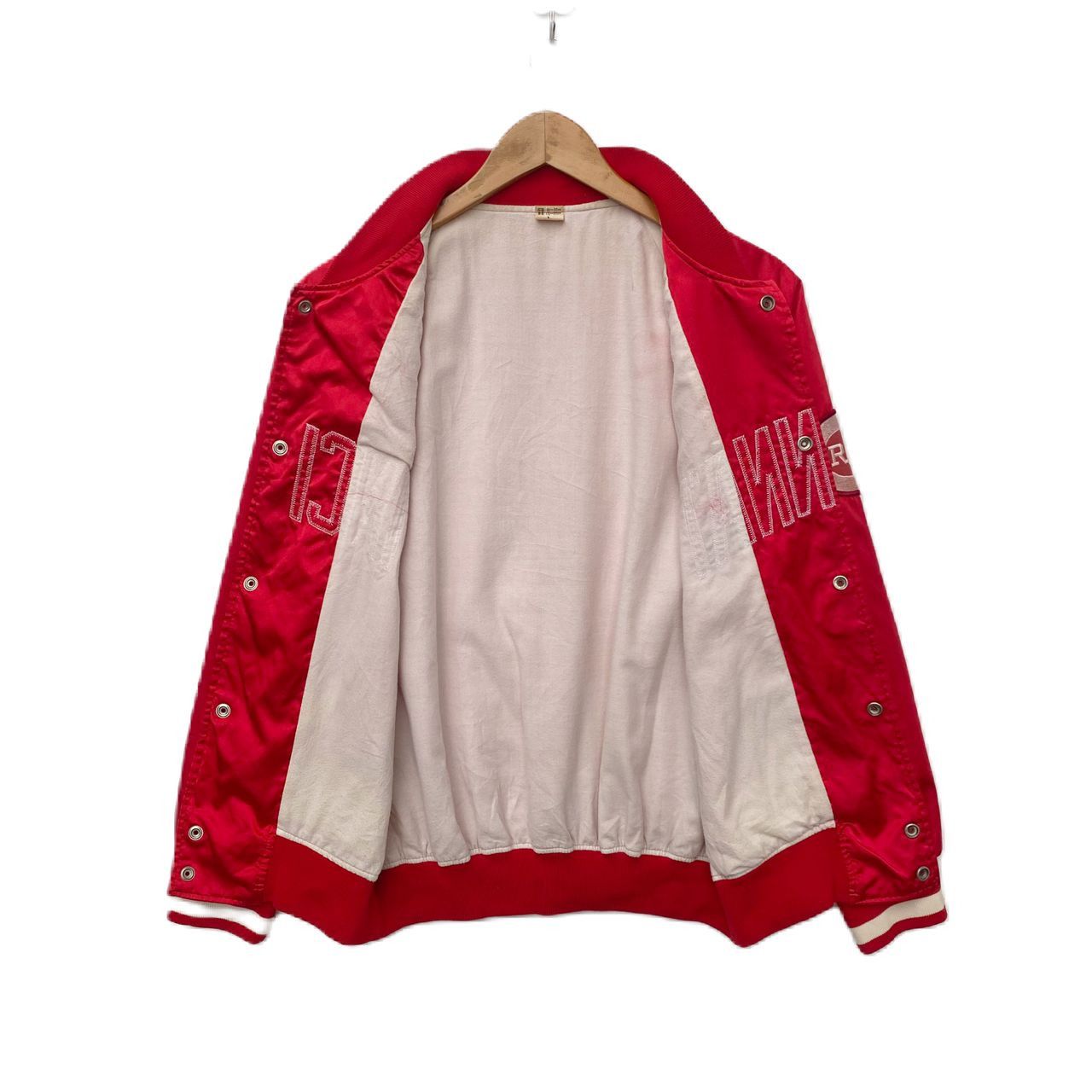 Vintage VINTAGE CINCINNATI REDS SATIN JACKET LARGE RED MLB Size US L / EU 52-54 / 3 - 3 Thumbnail