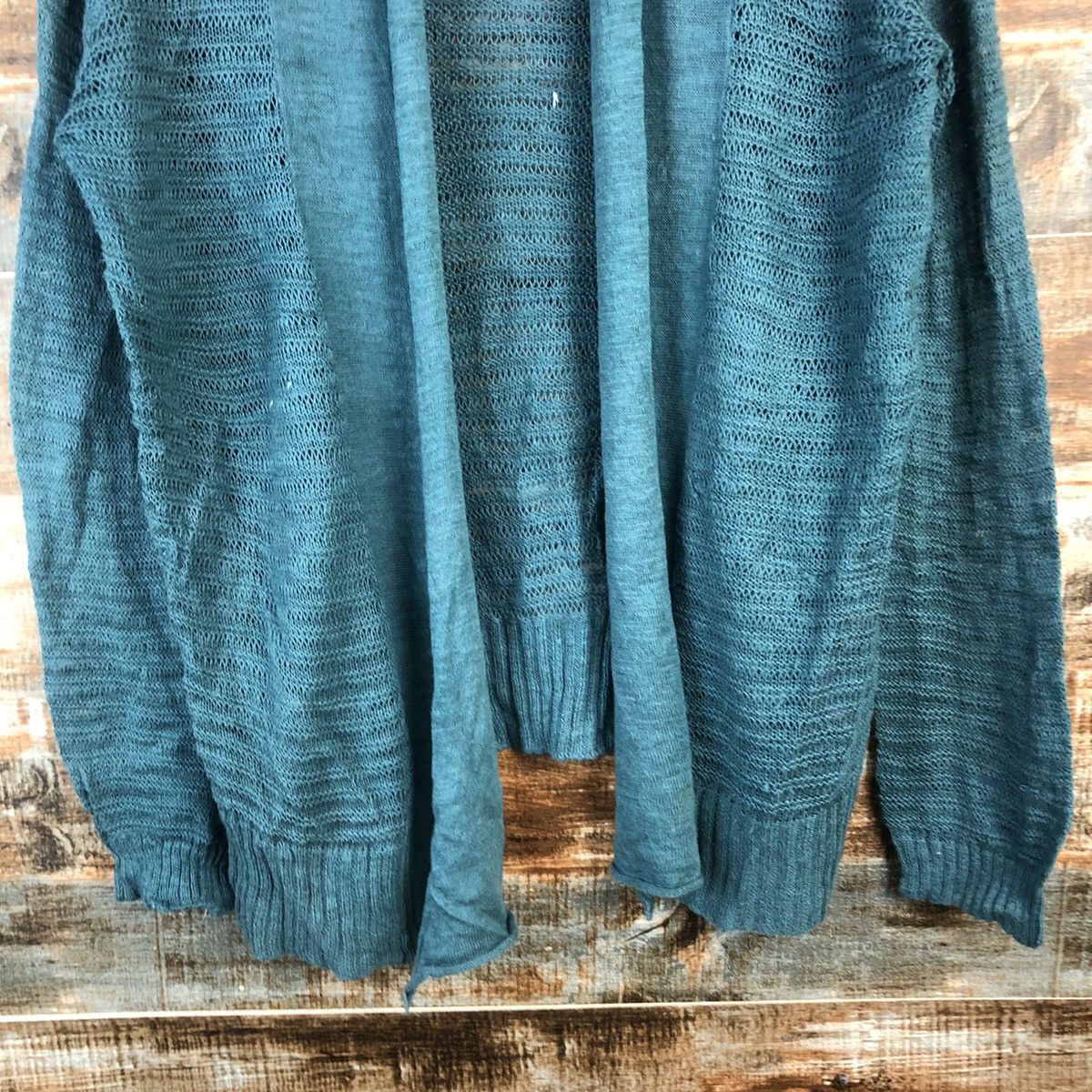 Vintage DL D.V.N Green vintage Cardigan Knitwear #C574 Size US L / EU 52-54 / 3 - 6 Thumbnail