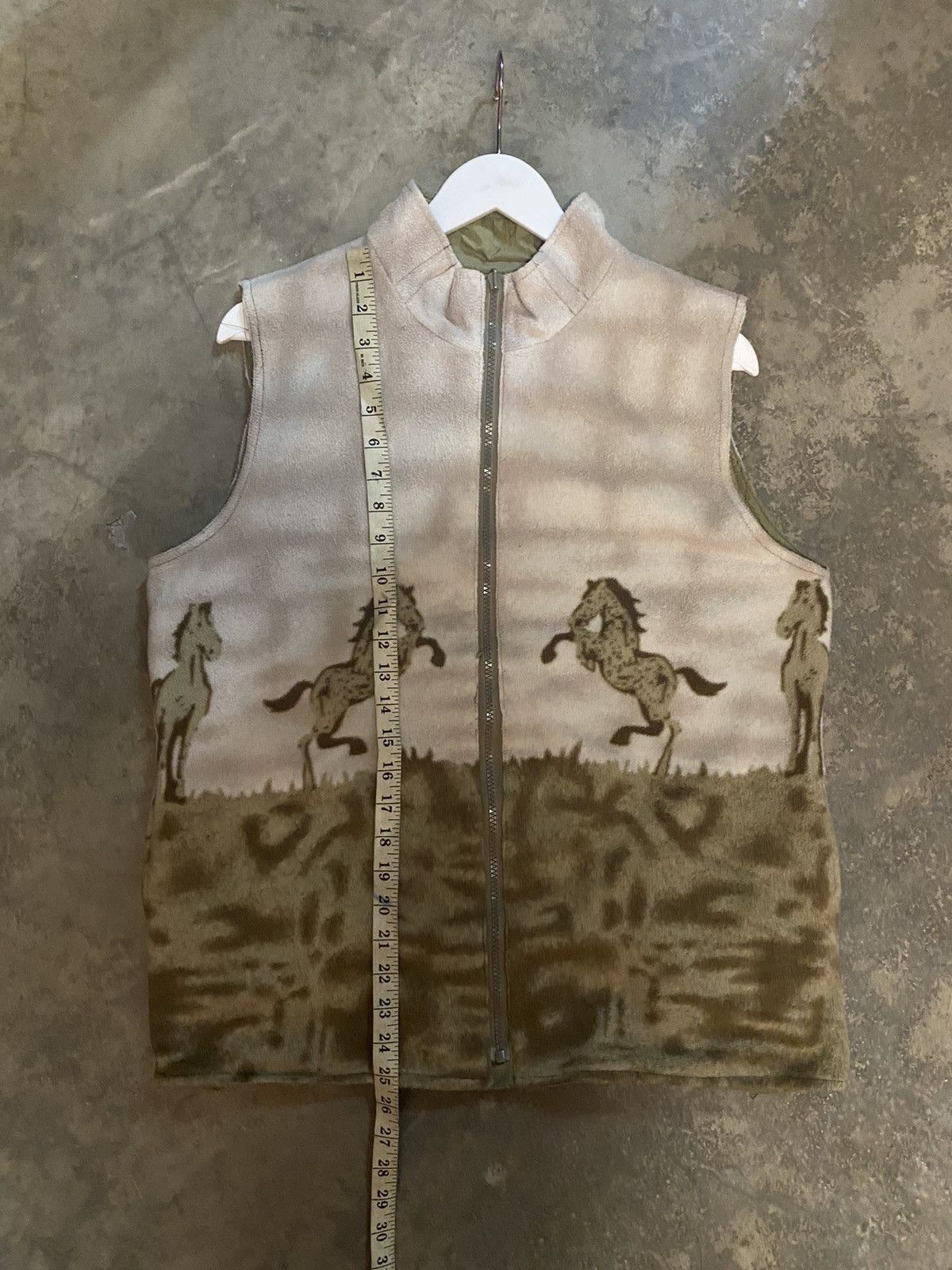 Japanese Brand × Vintage Horse Wool Vest Size US L / EU 52-54 / 3 - 8 Thumbnail